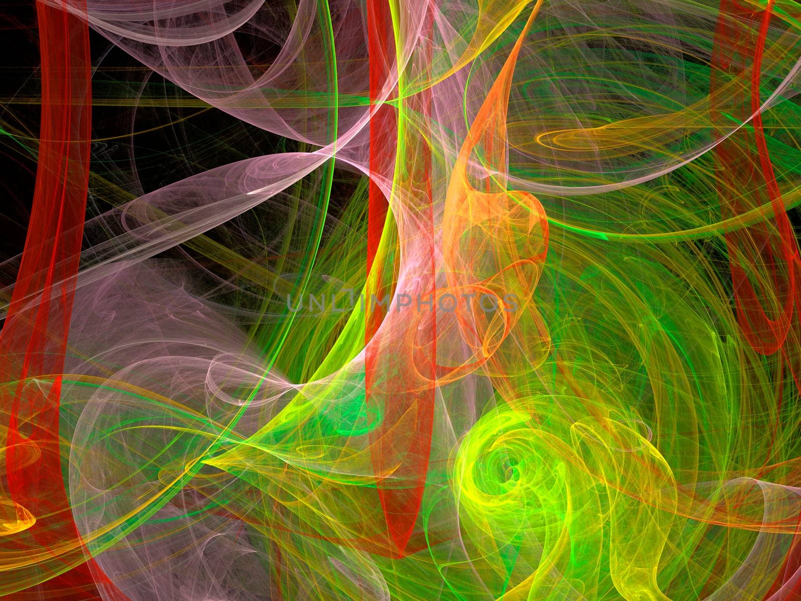 A digitally generated background fractal..