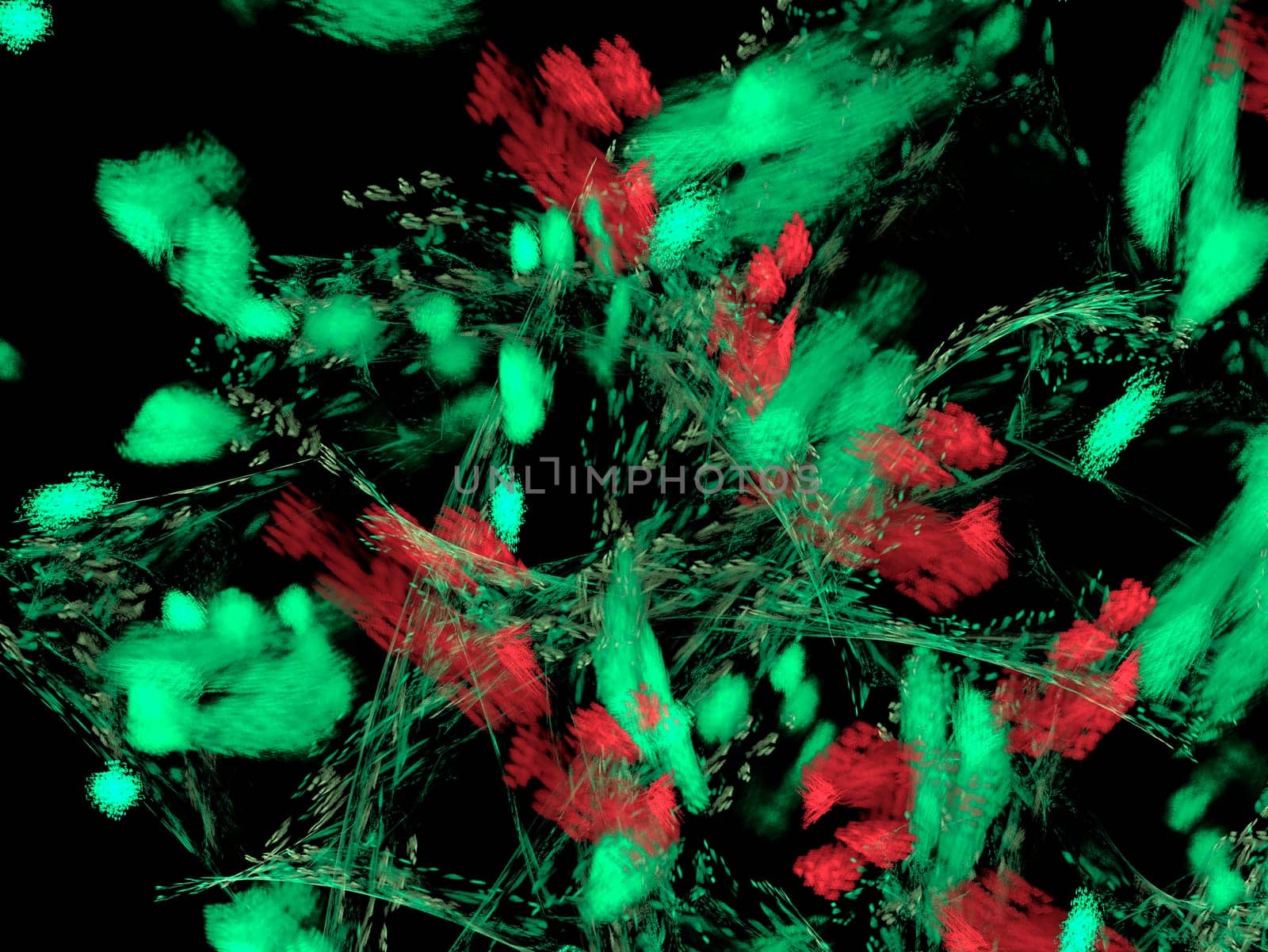 A digitally generated background fractal..