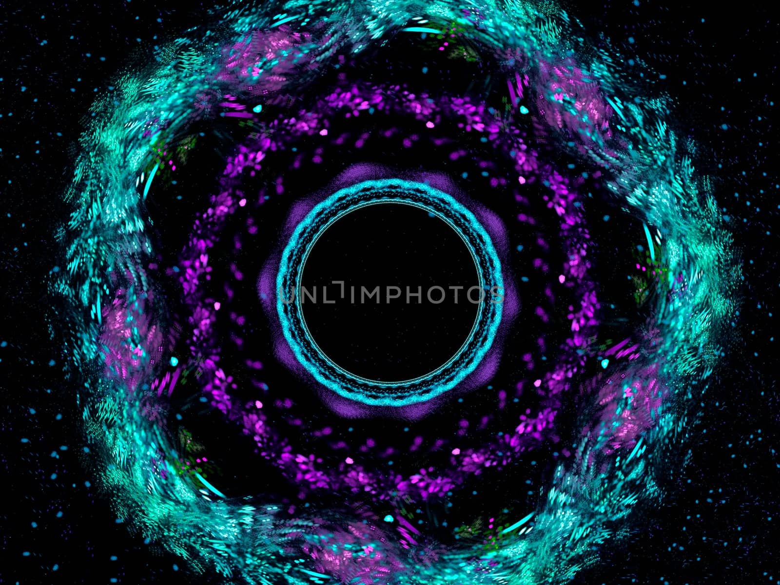A digitally generated background fractal..