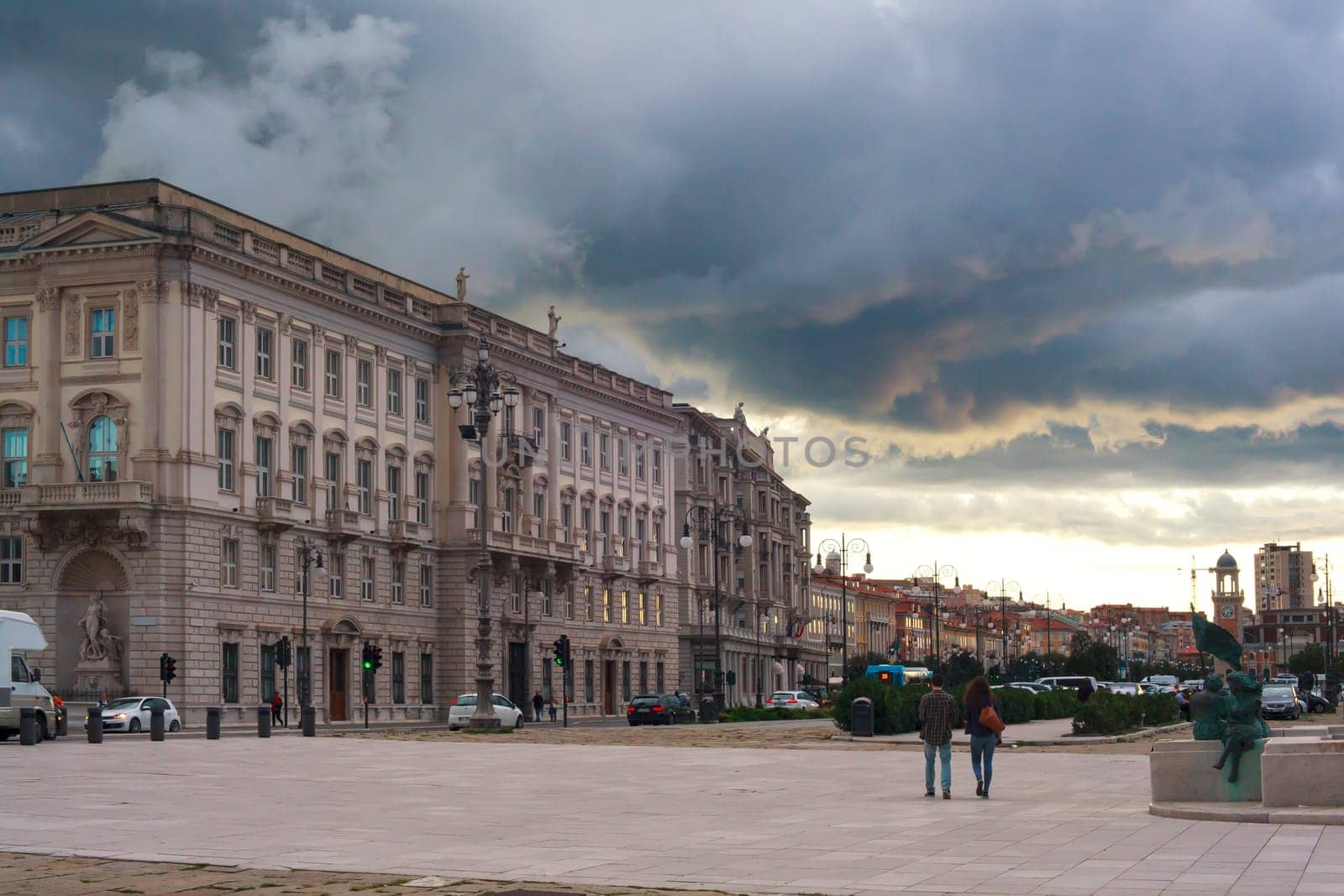 TRIESTE, ITALY - SEPTEMBER, 22: View of Trieste
