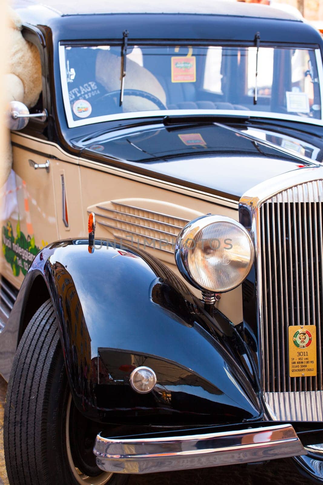 MILAN, ITALY - MAY, 25: View of old car