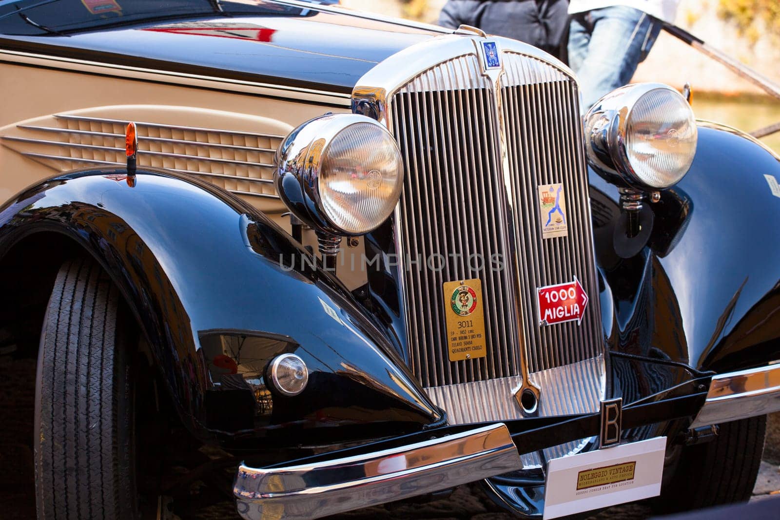 MILAN, ITALY - MAY, 25: View of old car