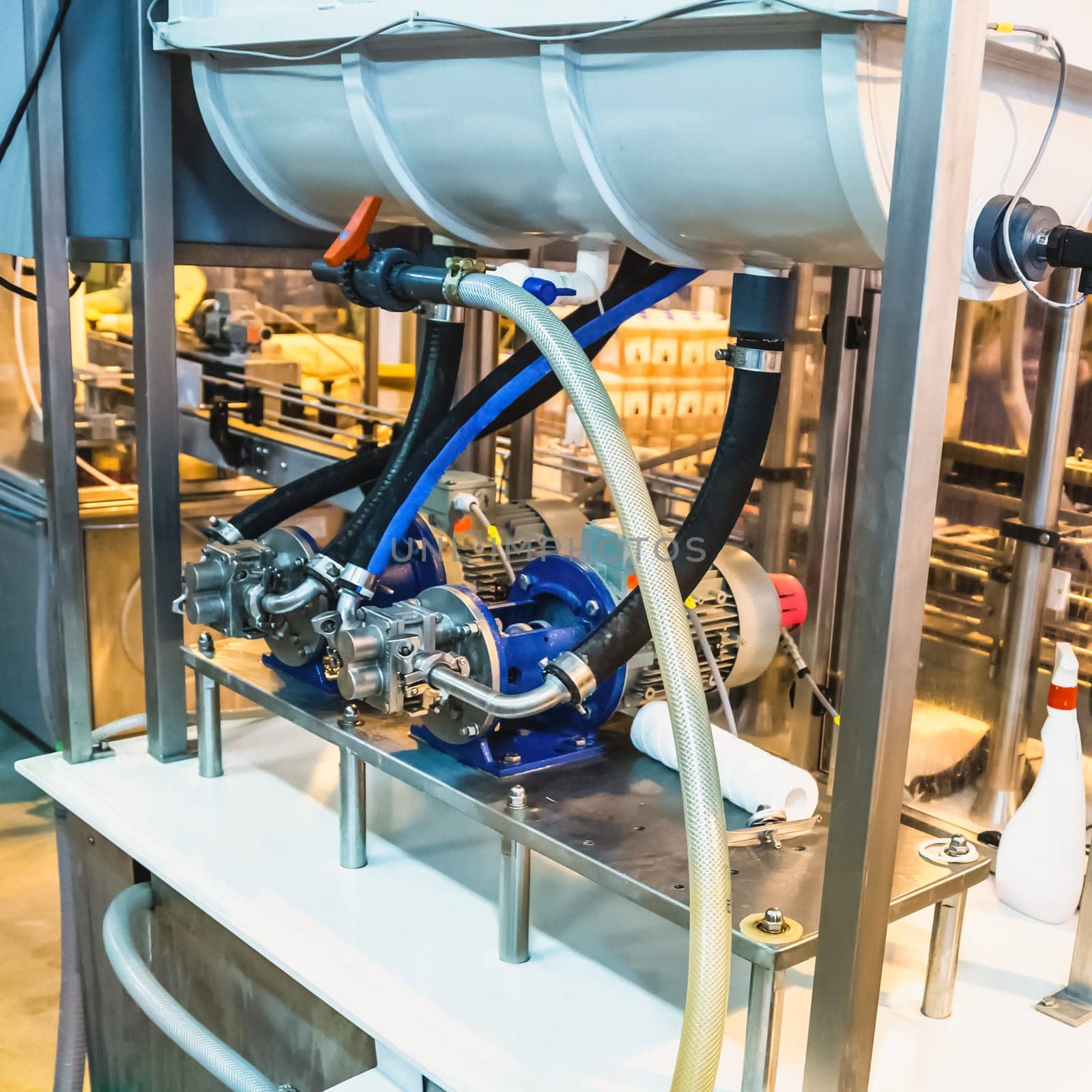 Engine equipment on pharmaceutical and chemical factory