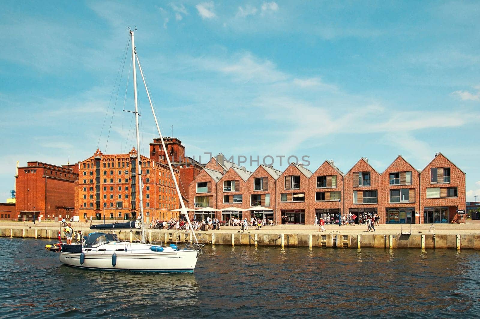 Hafen Hansestadt Wismar Deutschland / Port Hanseatic City Wismar Germany