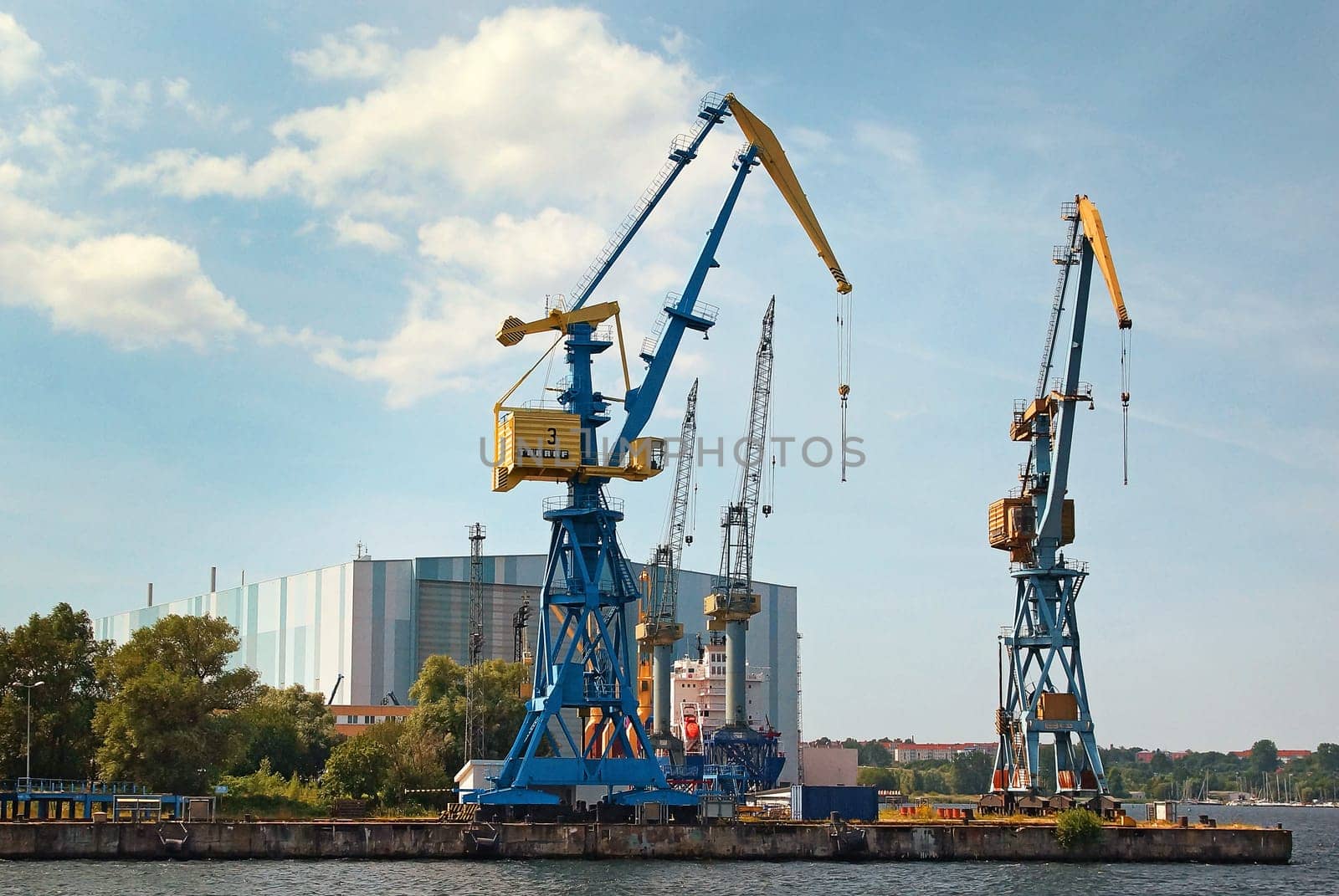 Hafen Hansestadt Wismar Deutschland / Port Hanseatic City Wismar Germany