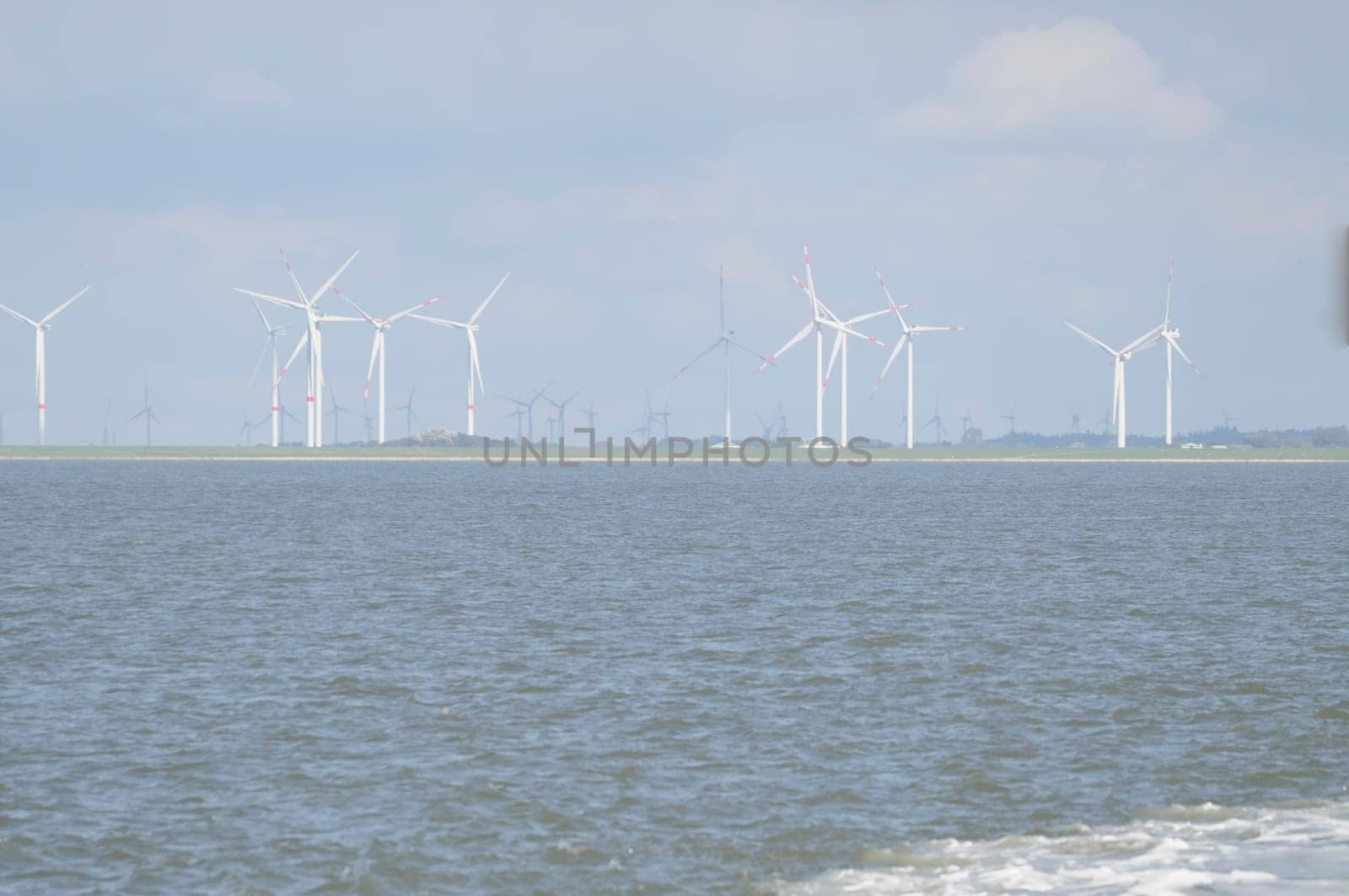 North Sea wind turbines