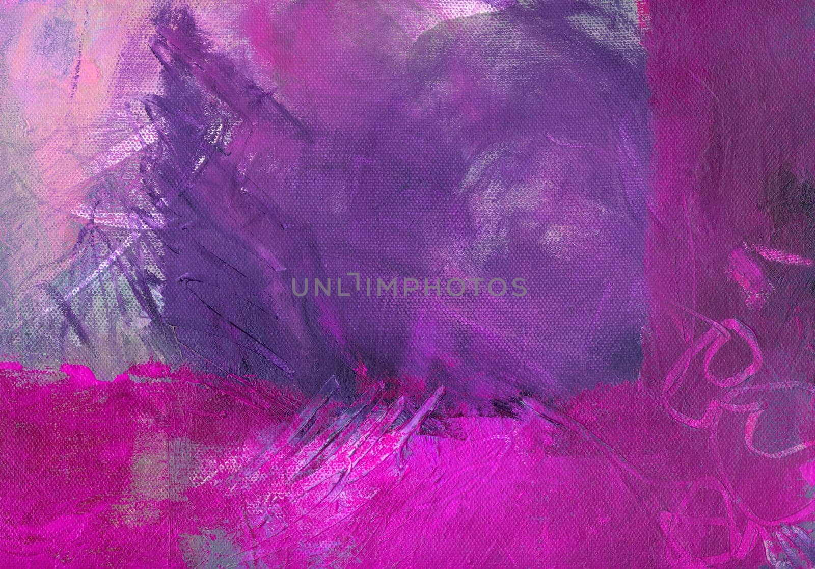 opaque and glazing oil-colored textures on canvas