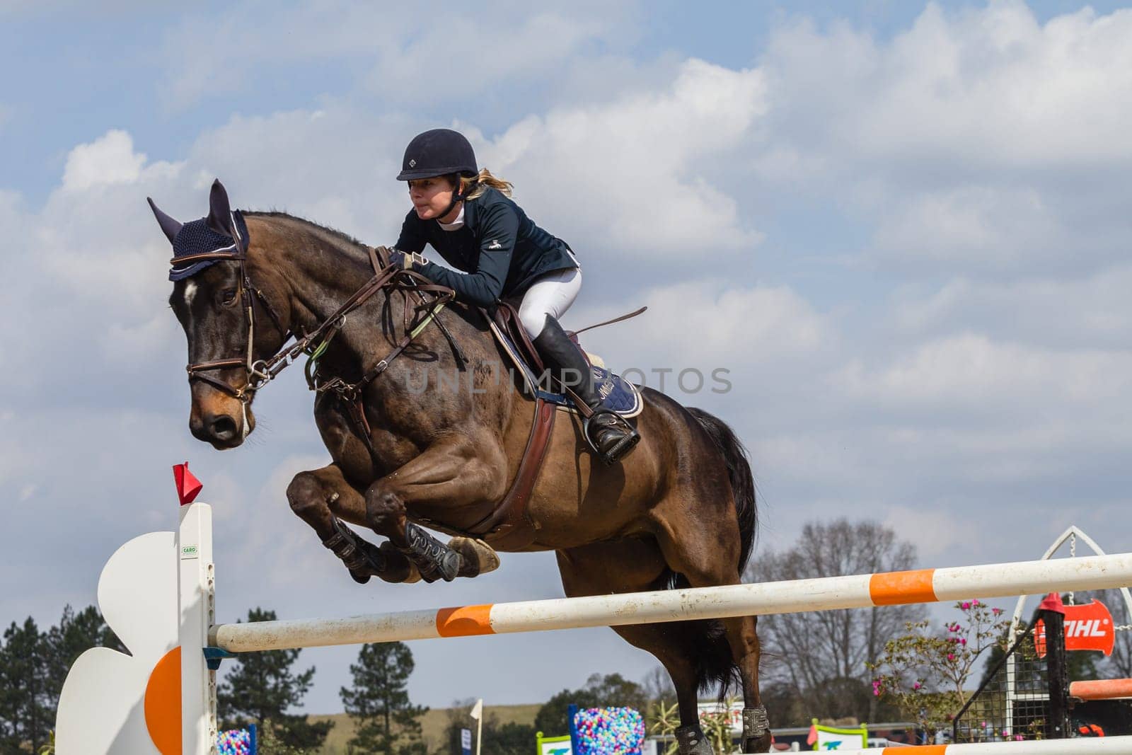 Horse Jumping Nationals Championship  scenes and close-up action of riders men woman at Shongweni Hillcrest outside Durban South Africa  10th Aug 2014