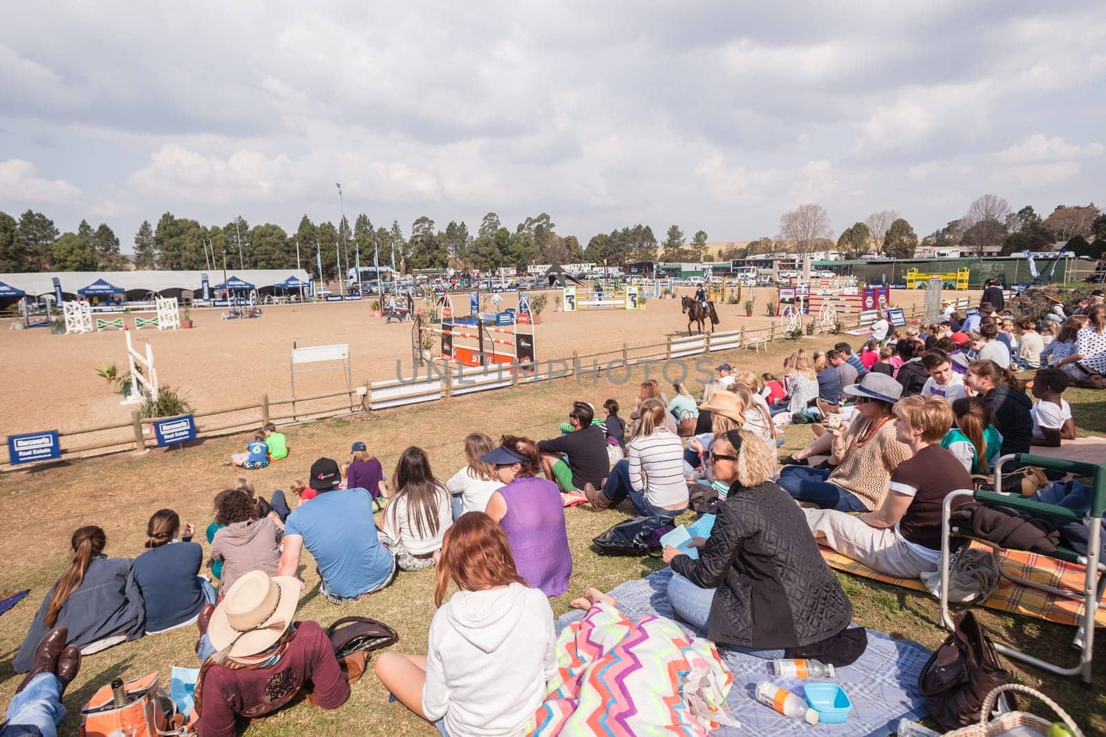 Horse Jumping Nationals Championship  scenes and close-up action of riders men woman at Shongweni Hillcrest outside Durban South Africa  10th Aug 2014