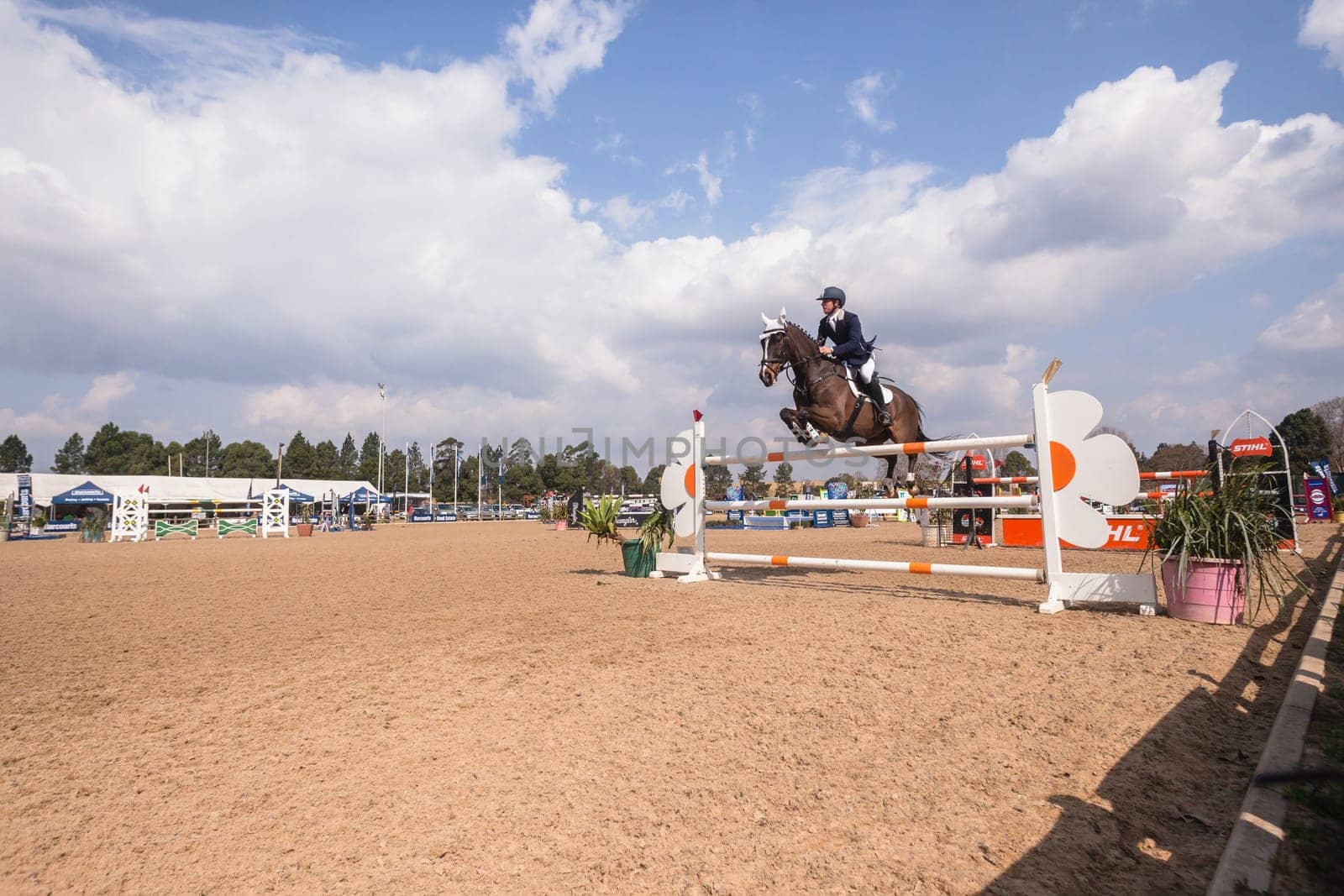 Horse Jumping Nationals Championship  scenes and close-up action of riders men woman at Shongweni Hillcrest outside Durban South Africa  10th Aug 2014