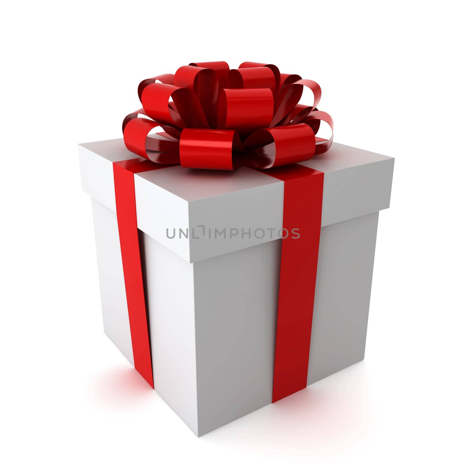 gift - 3d render on white