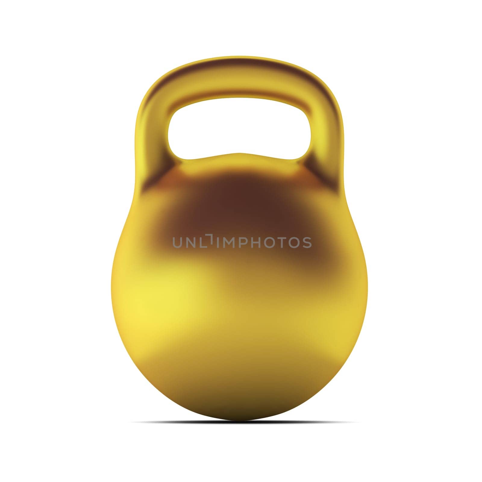 3d render of weight