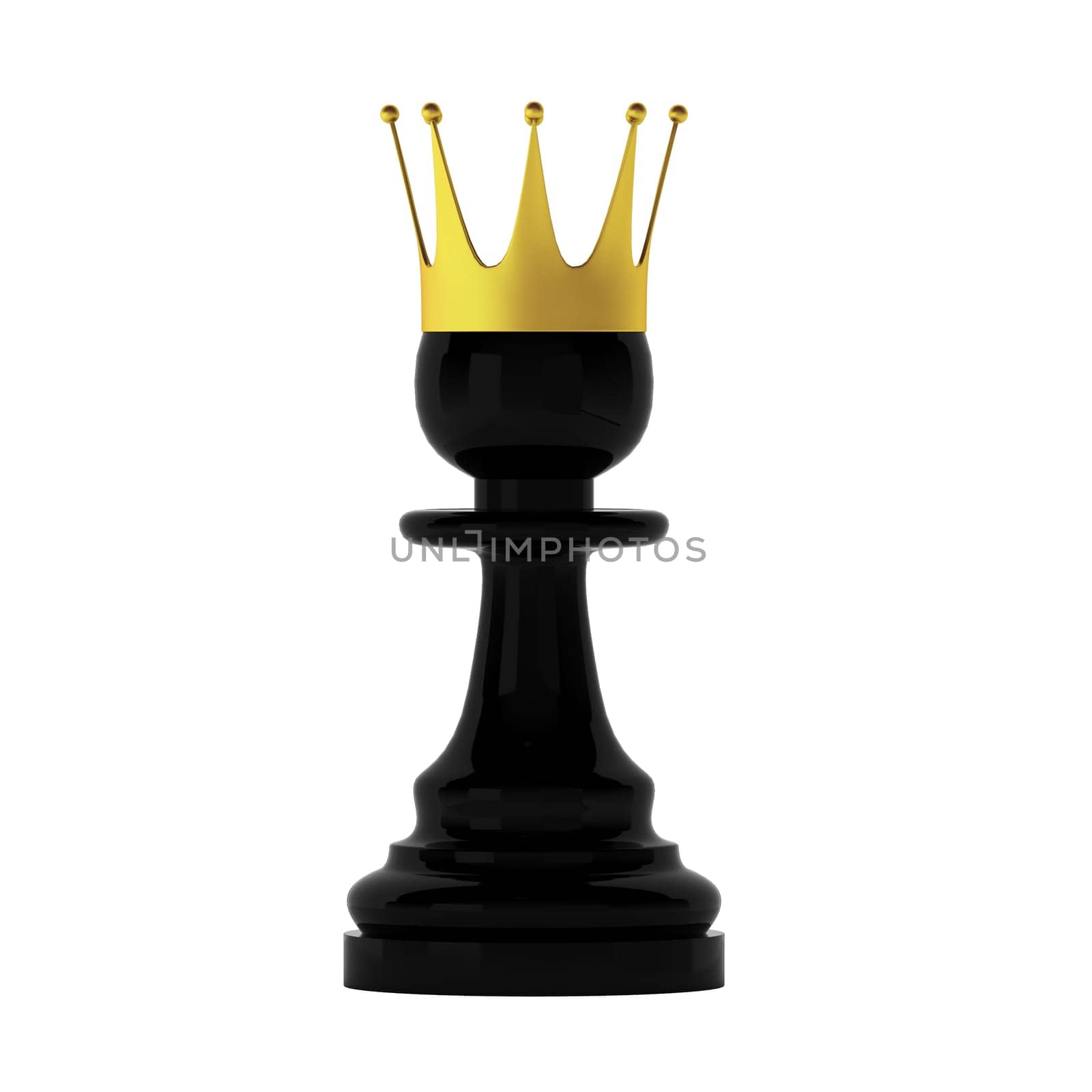 3d render of pawn