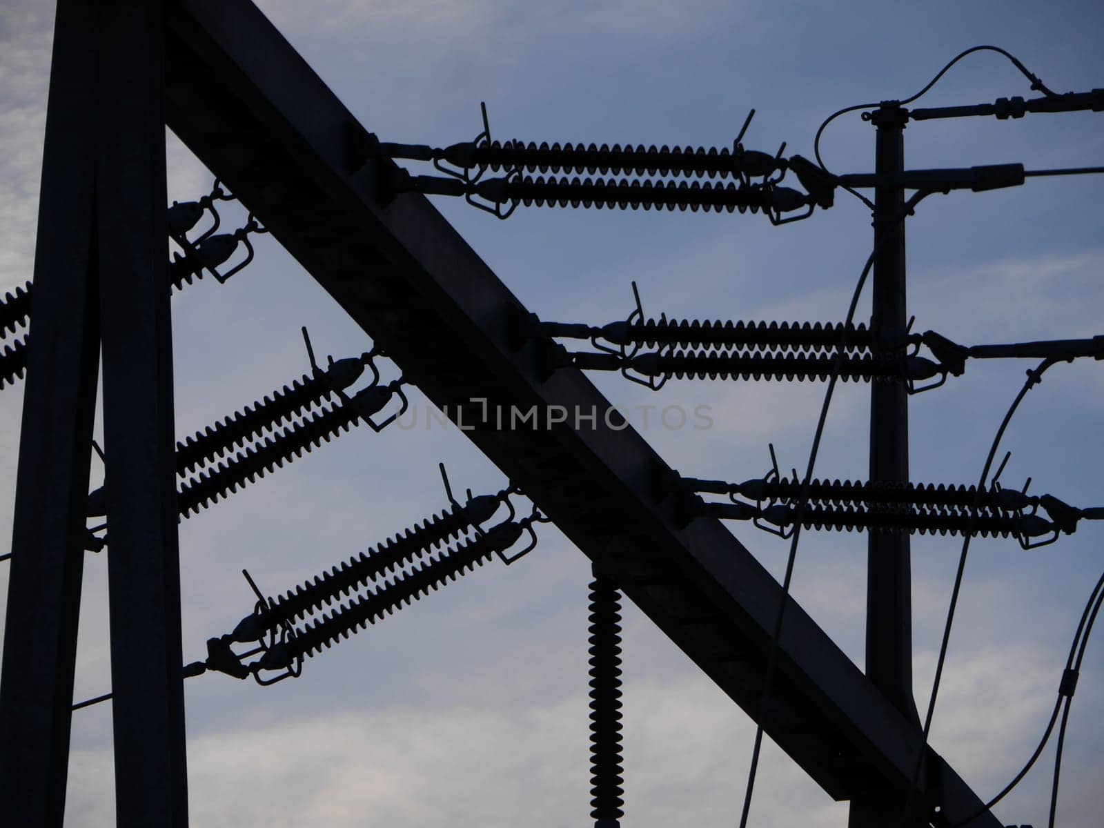 Electrical insulators in a substation