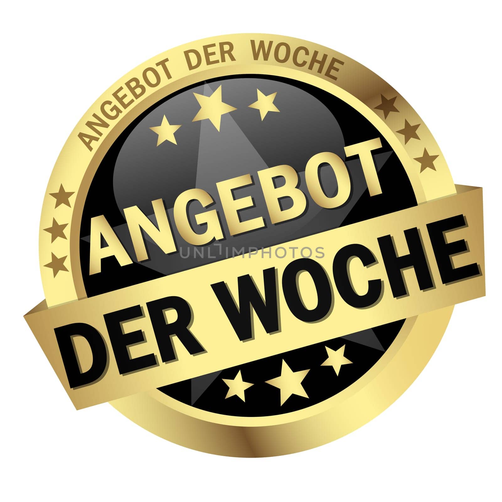 Button with banner - Offer of the week