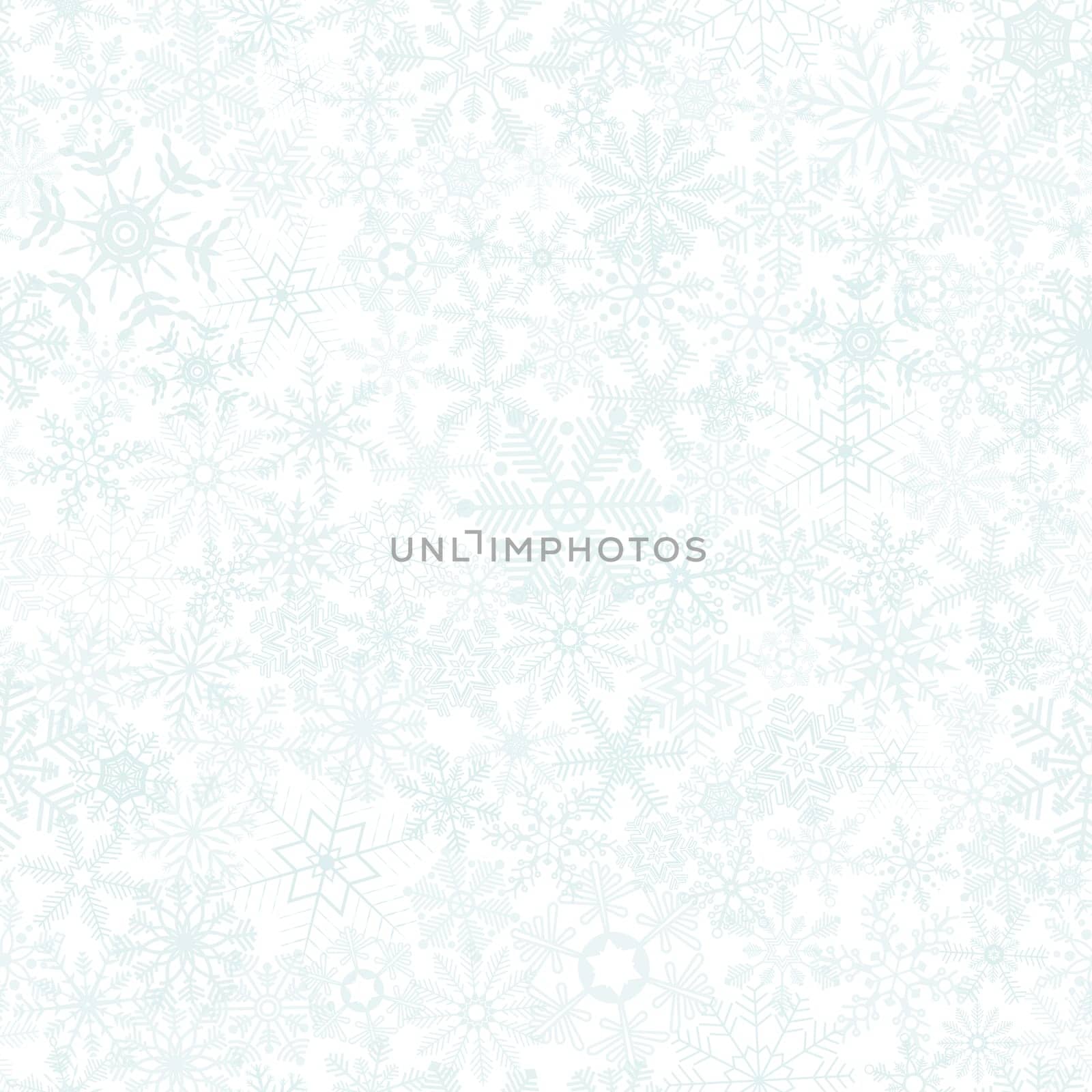 vector of seamless abstract snow flakes background