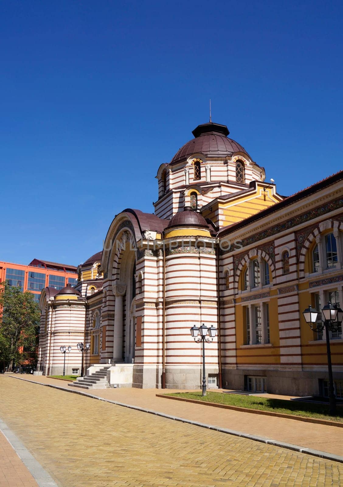 Central mineral baths in Sofia, Bulgaria