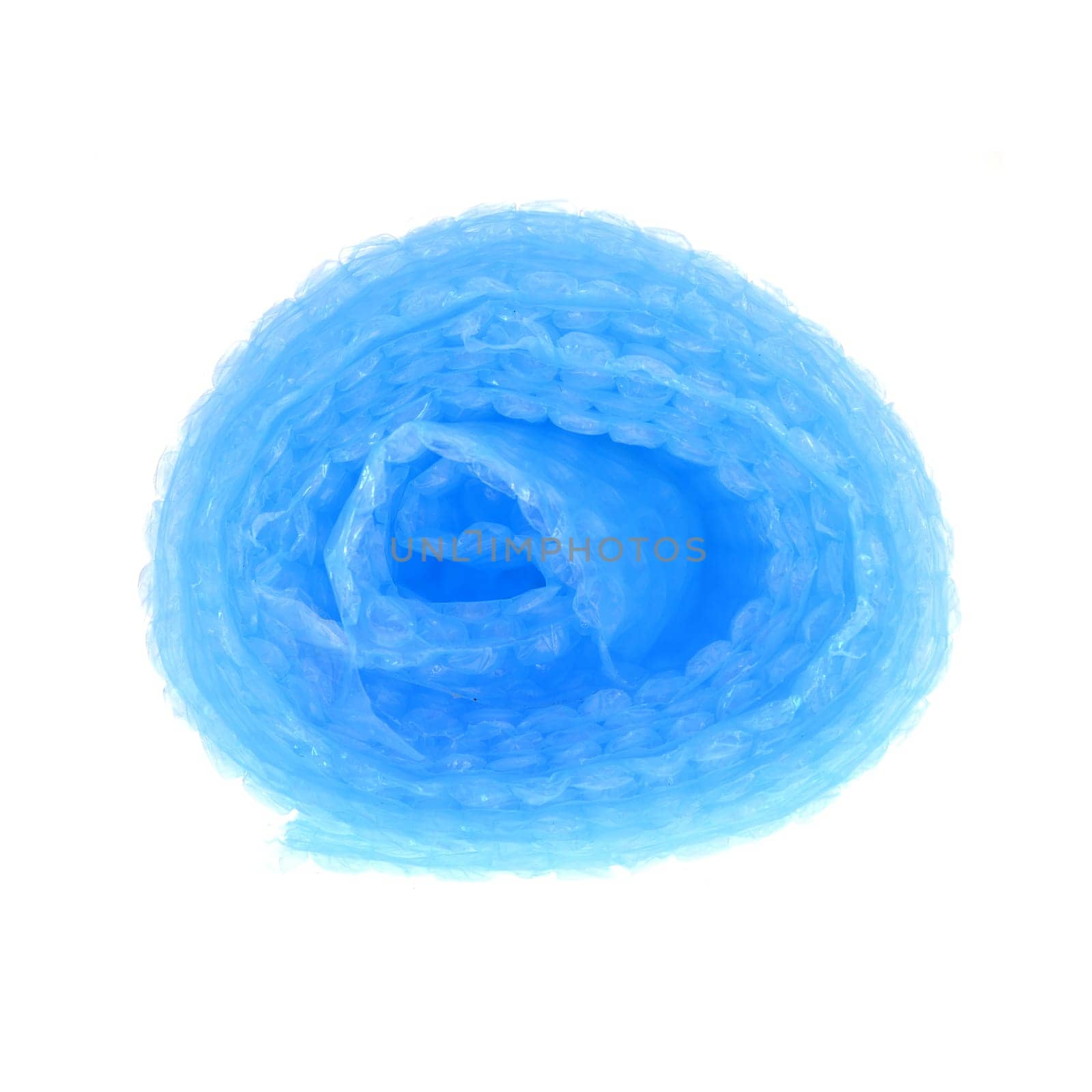 A close up shot of bubble wrap