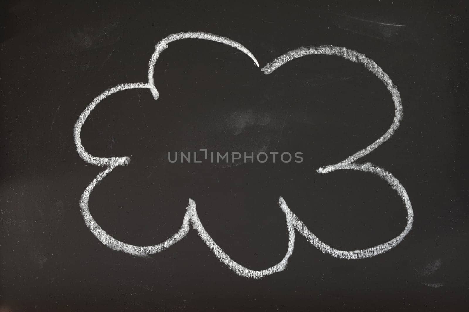 A conceptual image of computer cloud storage