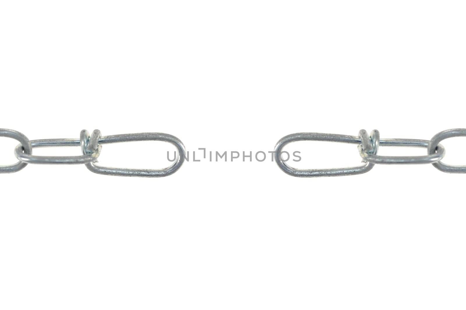 A close up shot of a metal chain