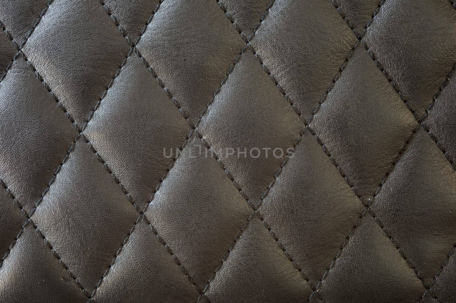 A close up shot of a leather pattern