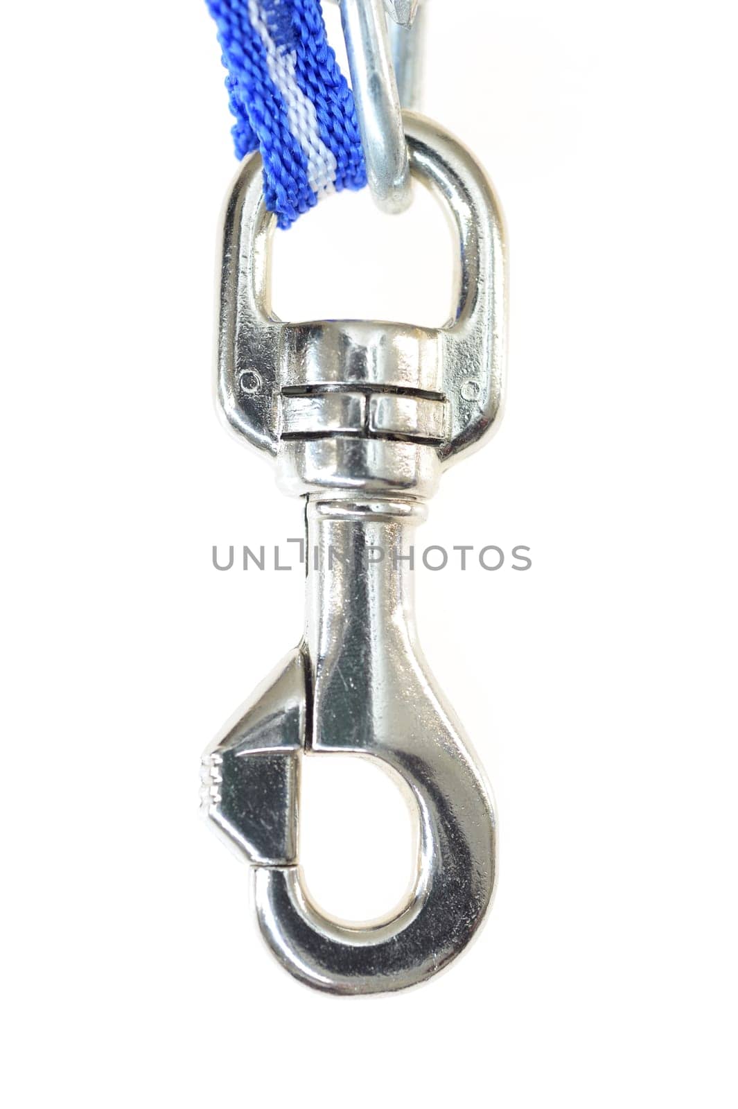 A close up shot of a chain clip