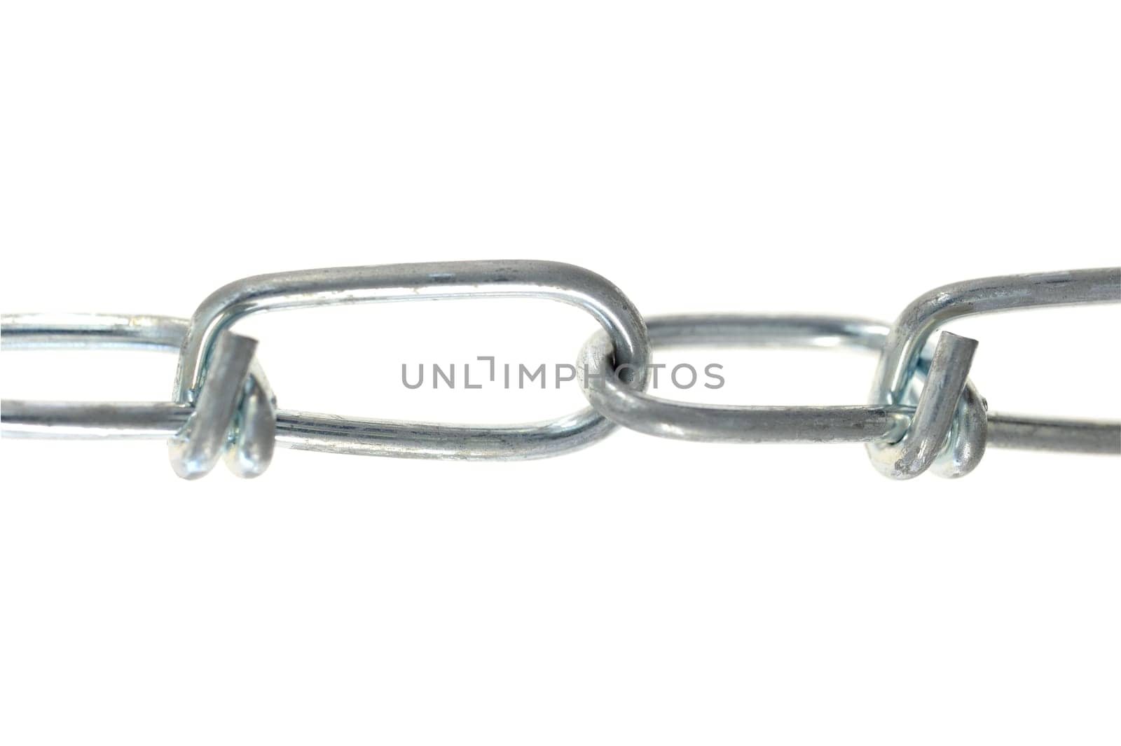 A close up shot of a metal chain