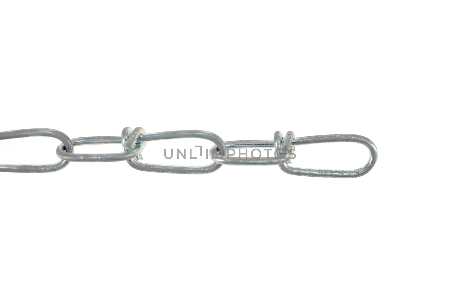 A close up shot of a metal chain