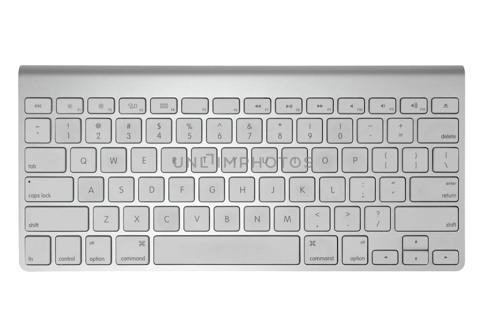 A close up shot of a computer keyboard