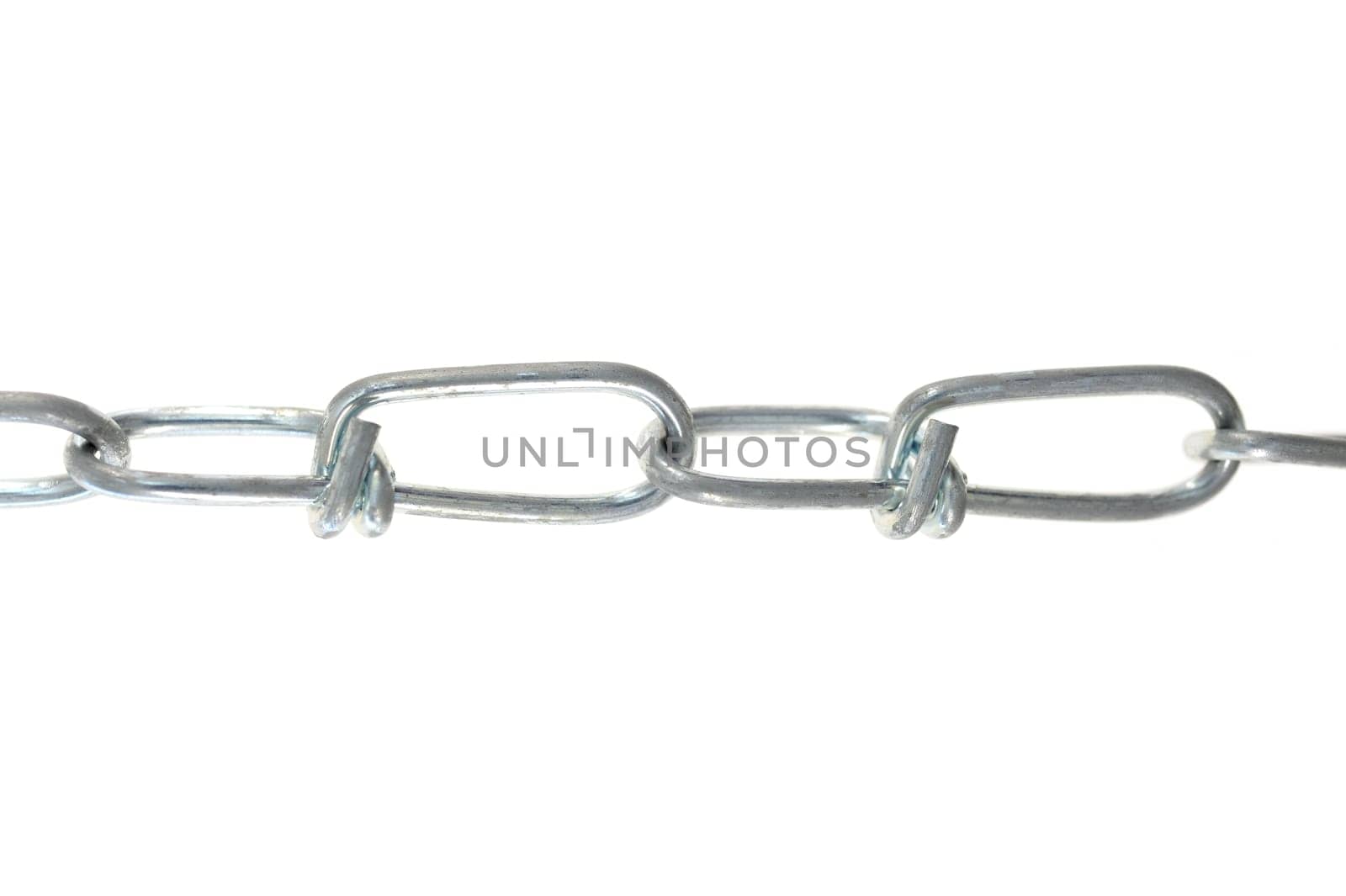 A close up shot of a metal chain