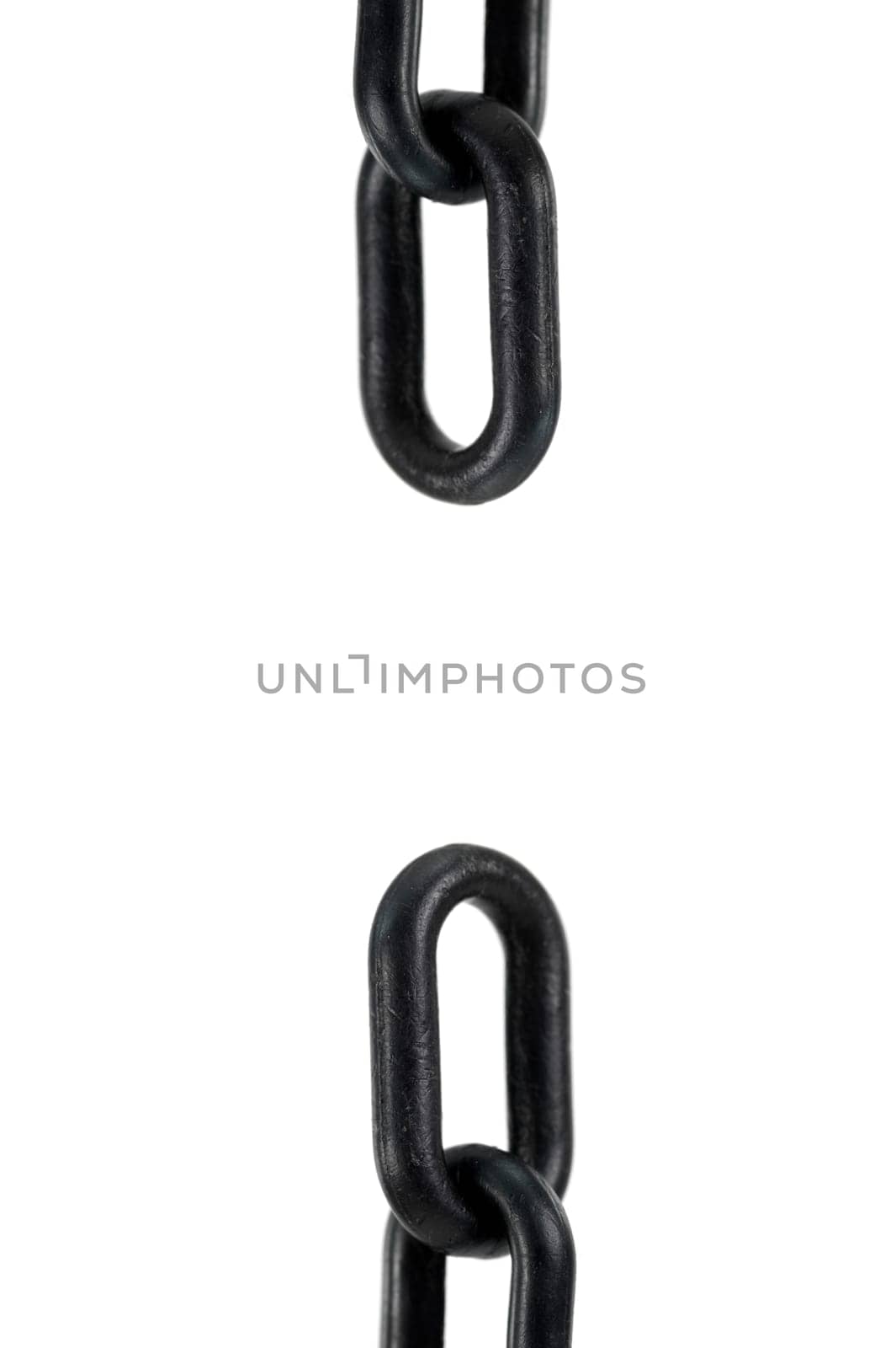 A close up shot of a metal chain