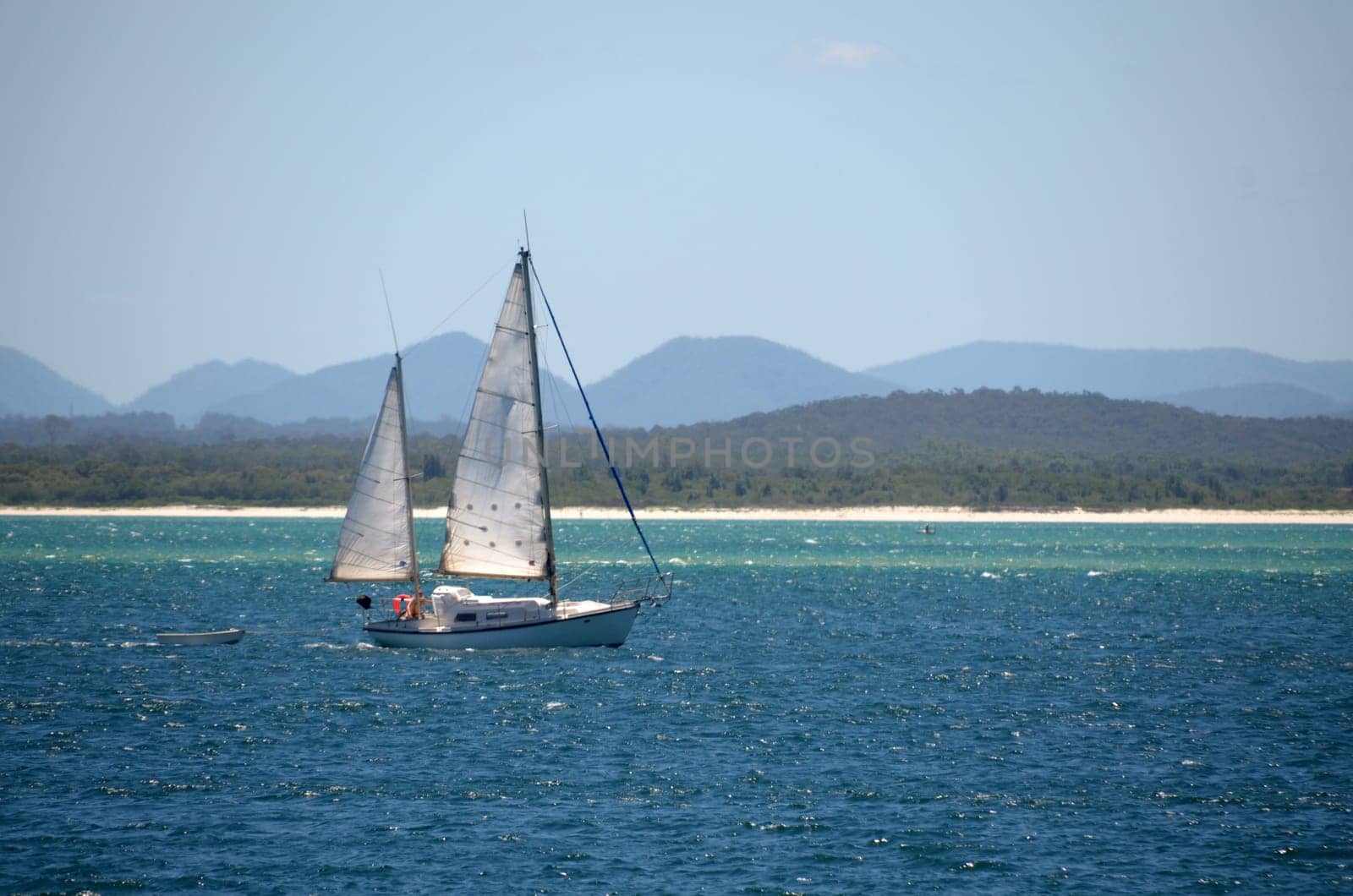 sailboat in full speed