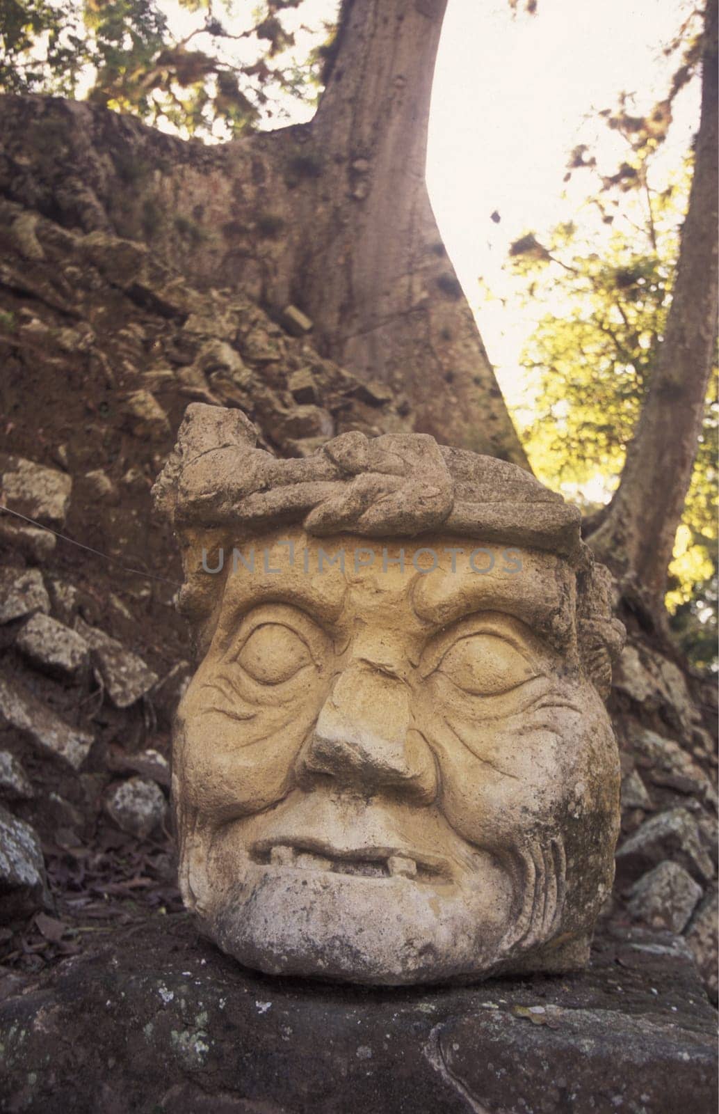 The Ruins of Copan in Honduras in Central America