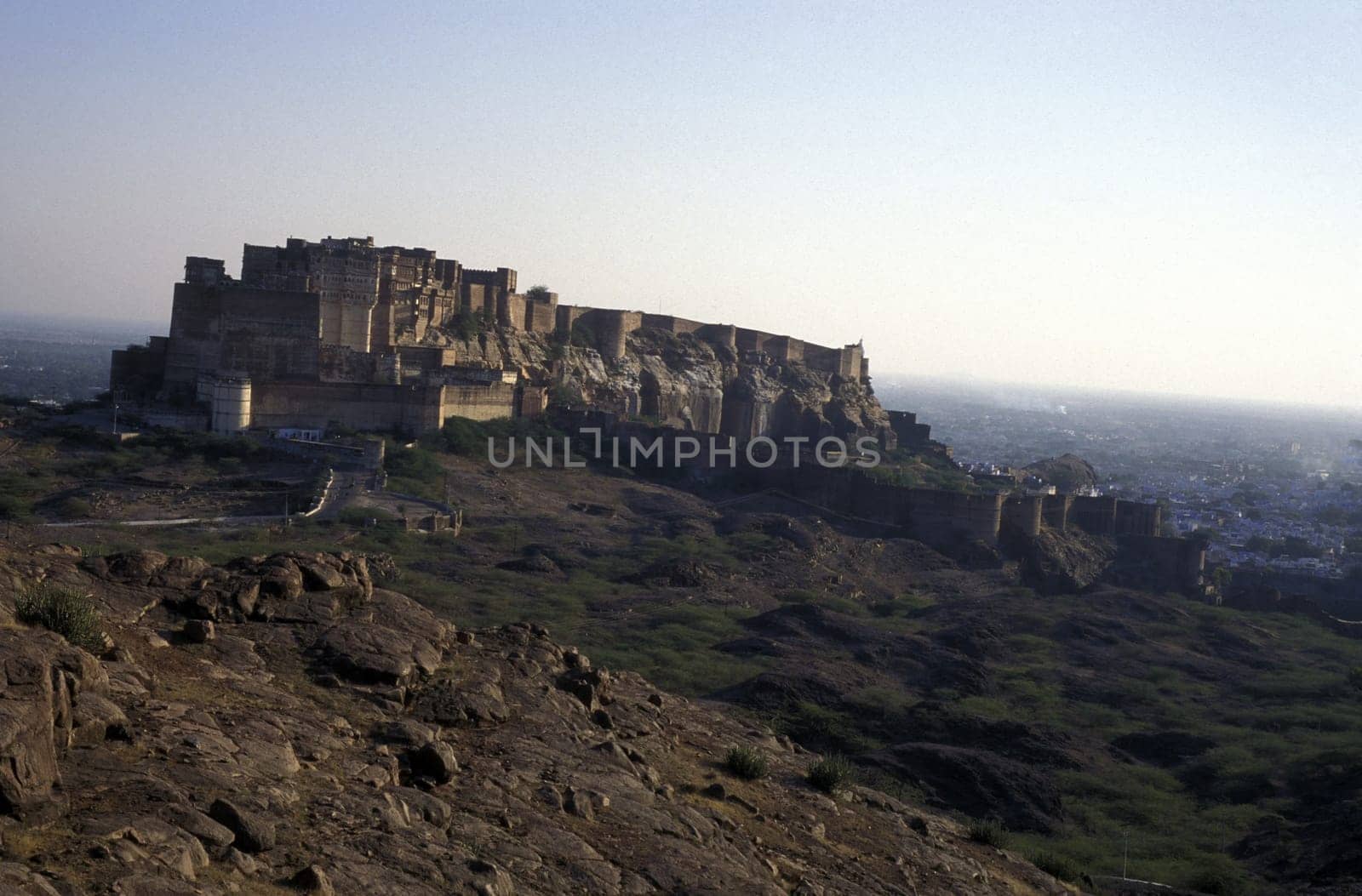 the Fort of the city of Jodhpur in the province of Rajasthan in India.