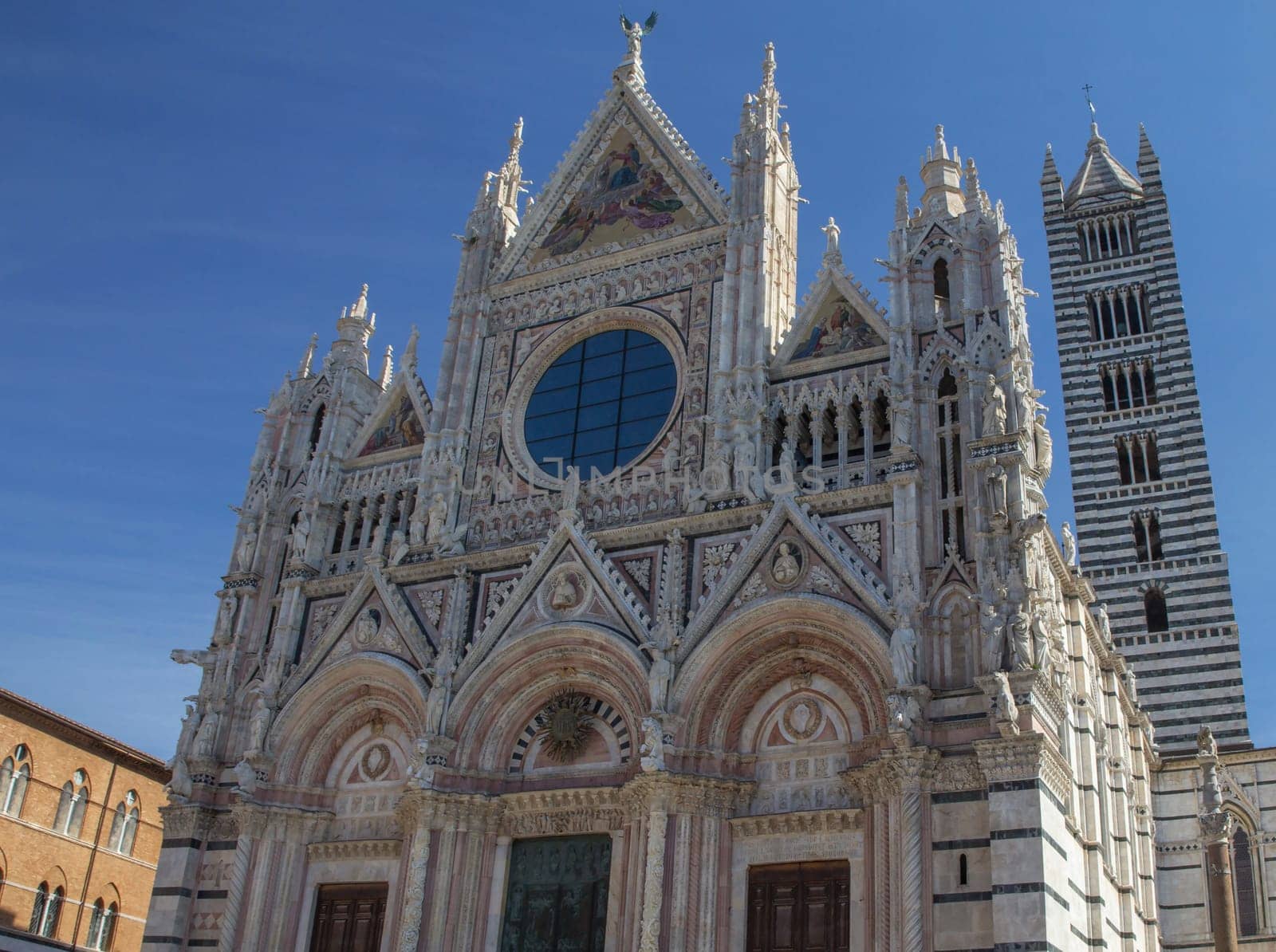 The gothic Cathedral of Siena (Tuscany, Italy)