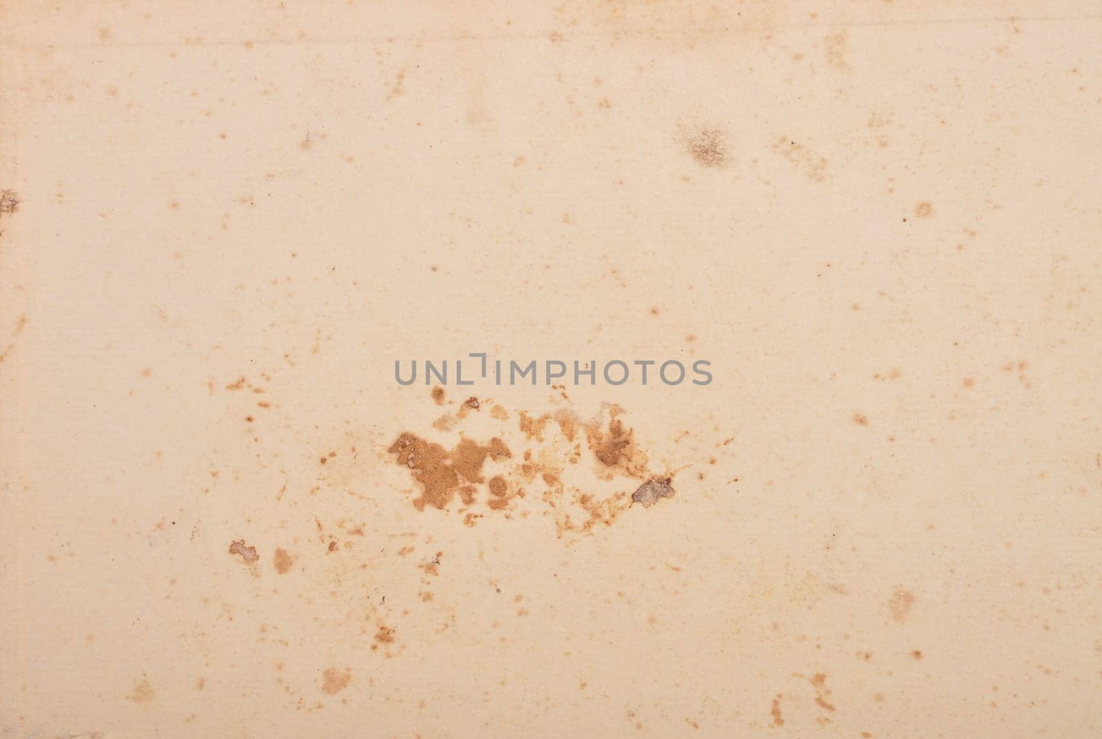 Yellowed paper
