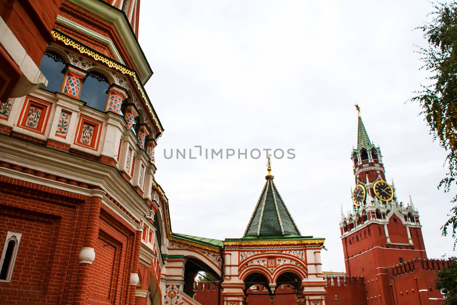St Basil Cathedral in Moscow, in the Red Square.