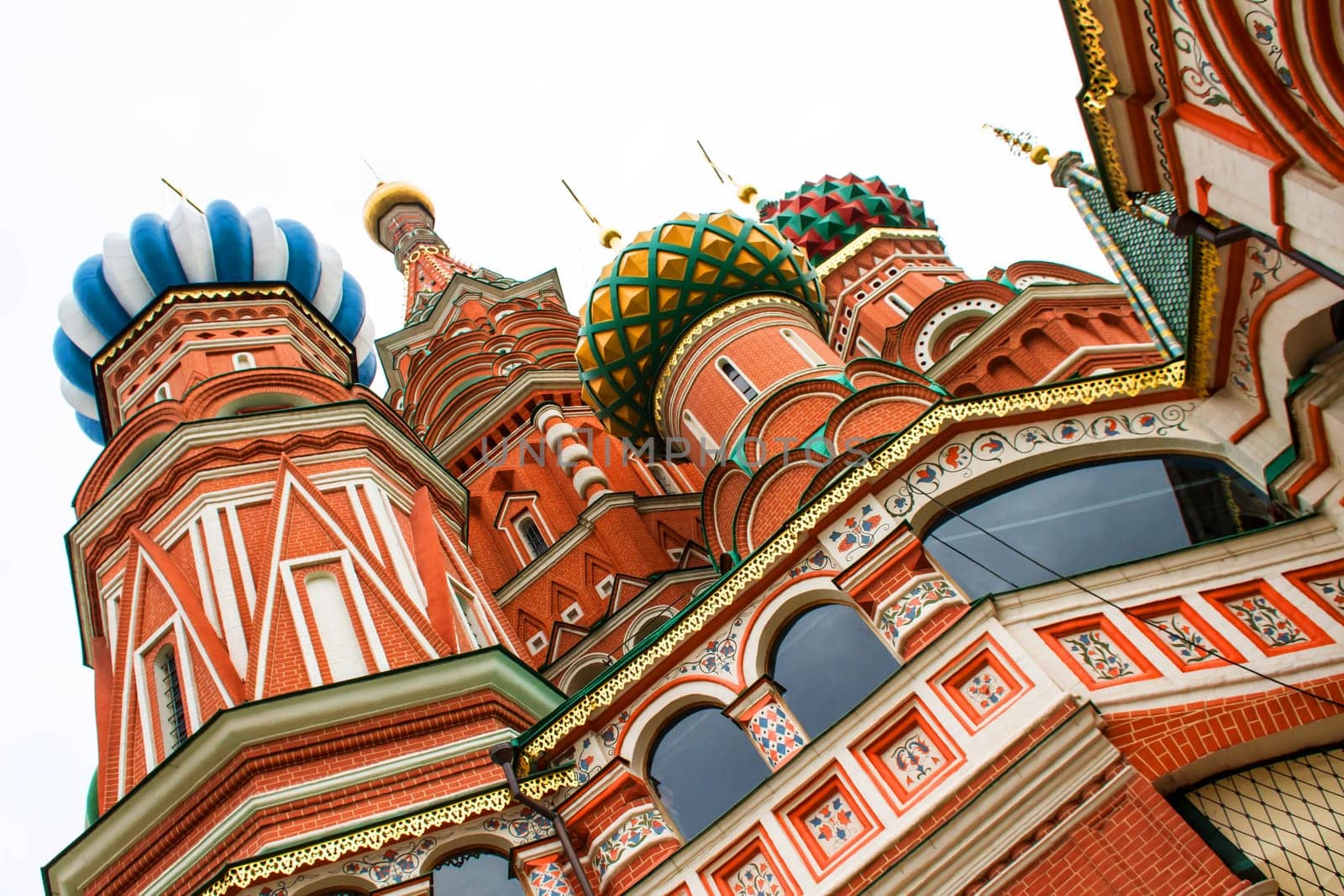 St Basil Cathedral in Moscow, in the Red Square.