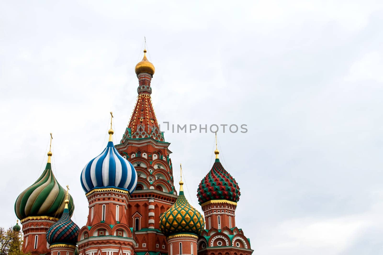 St Basil Cathedral in Moscow, in the Red Square.