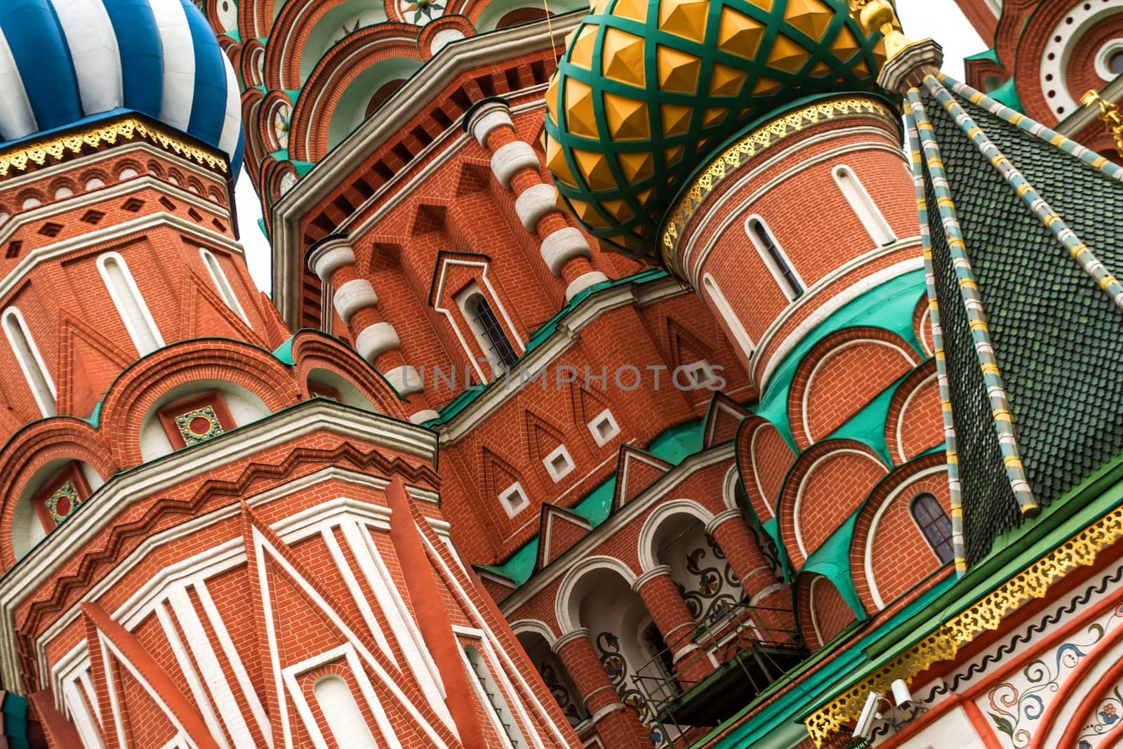 St Basil Cathedral in Moscow, in the Red Square.