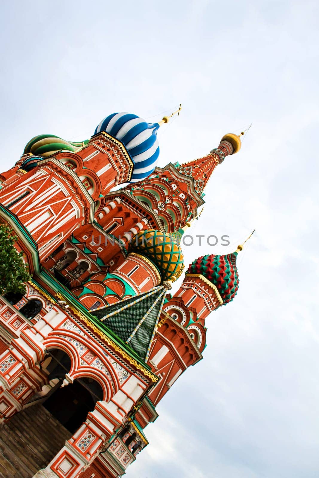 St Basil Cathedral in Moscow, in the Red Square.