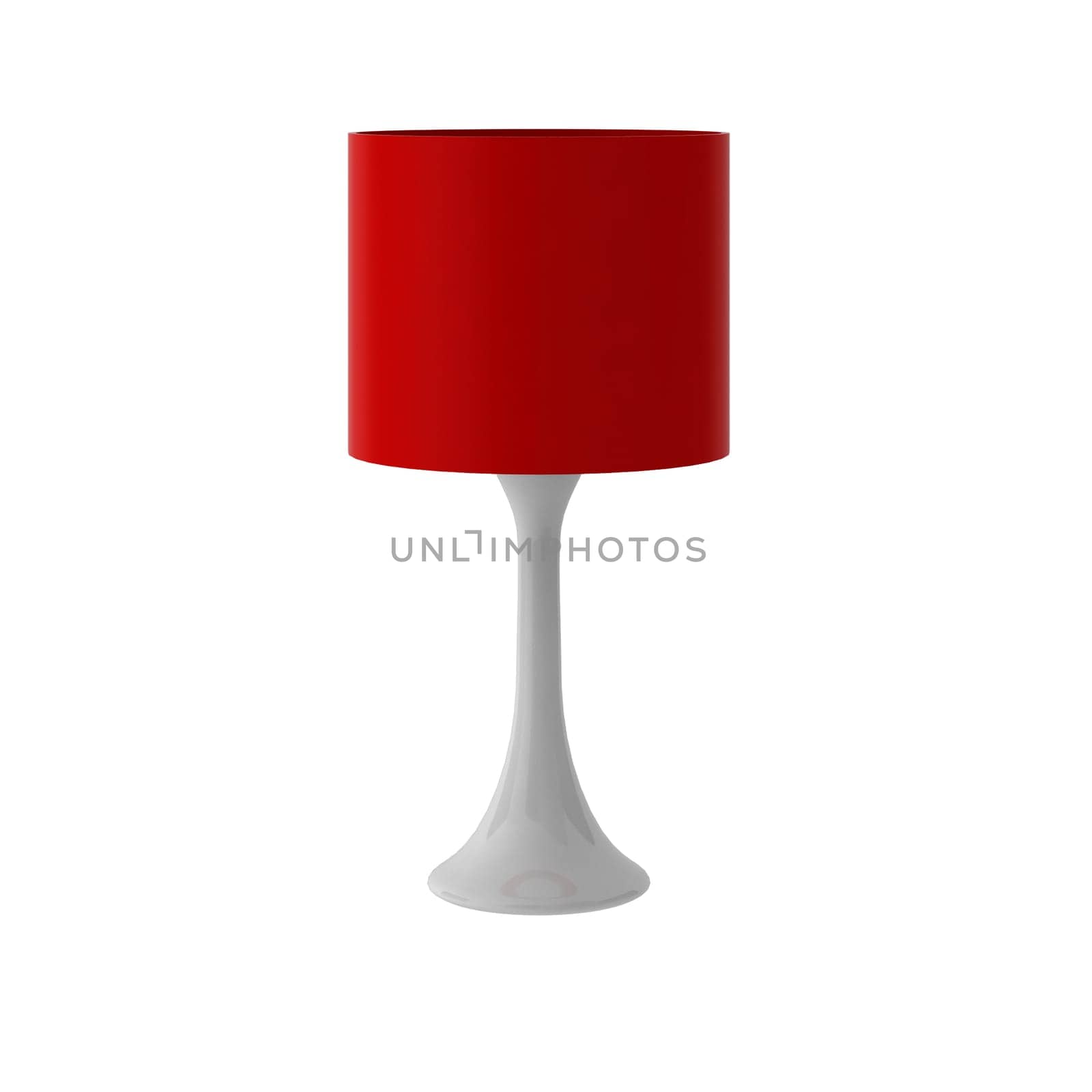 3d render of modern lamp