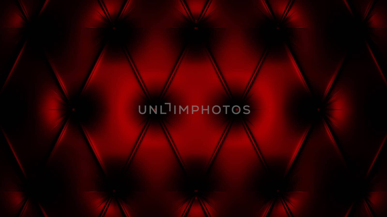 3d render of black and red pattern