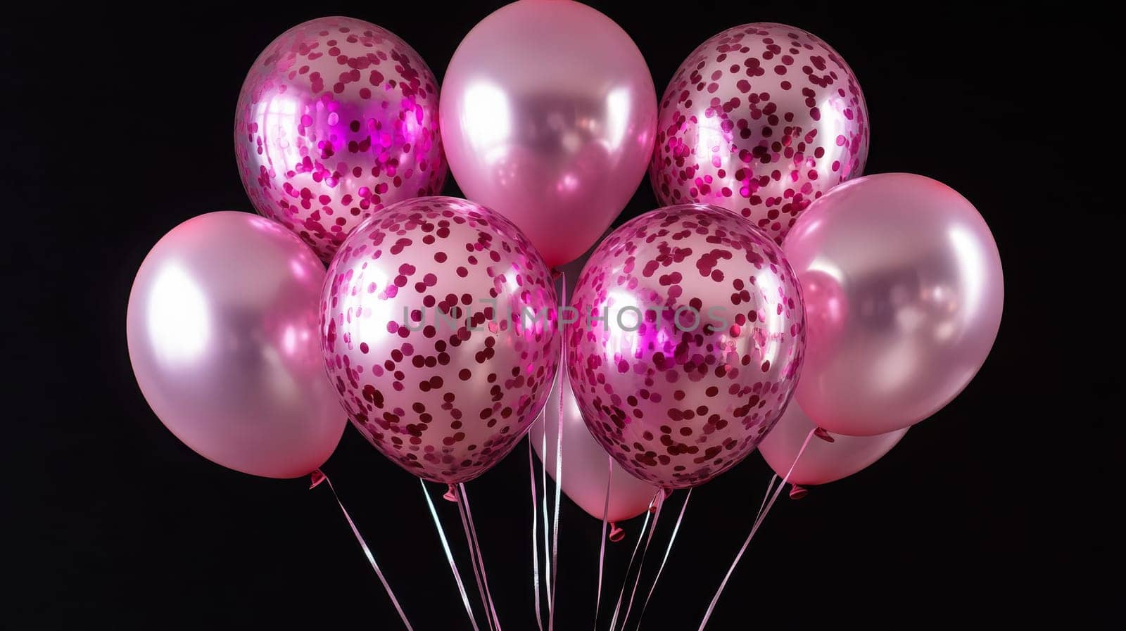 Metallic Helium Balloons, Generative AI, holidays