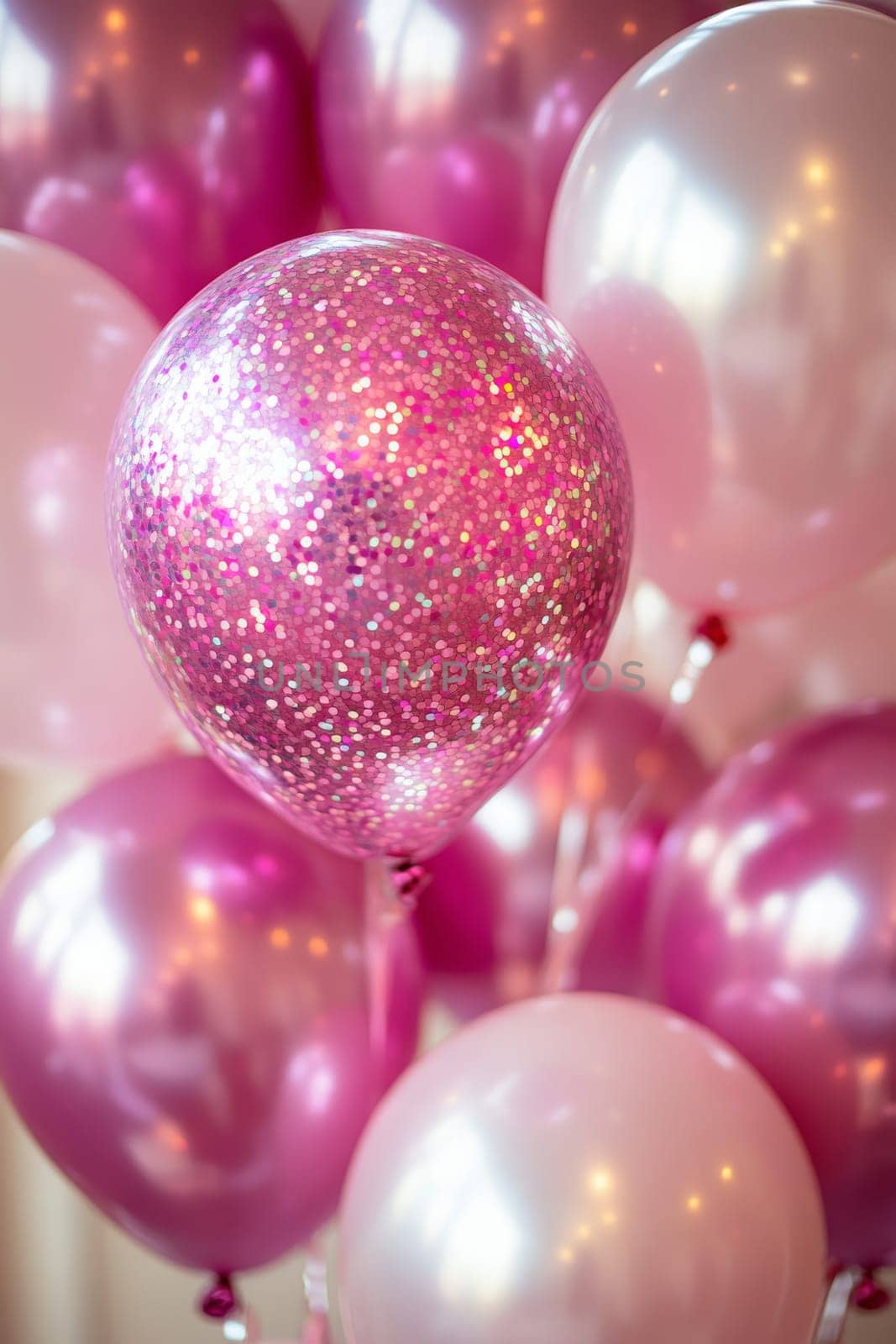 Metallic Helium Balloons, Generative AI, holidays