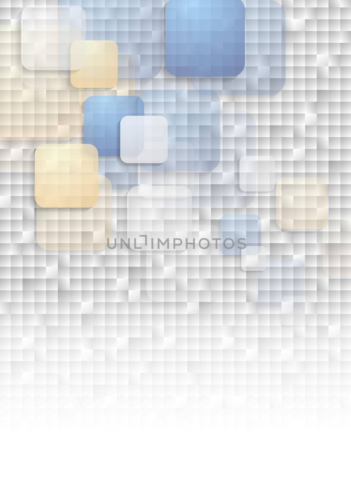 Abstract concept vector tech design