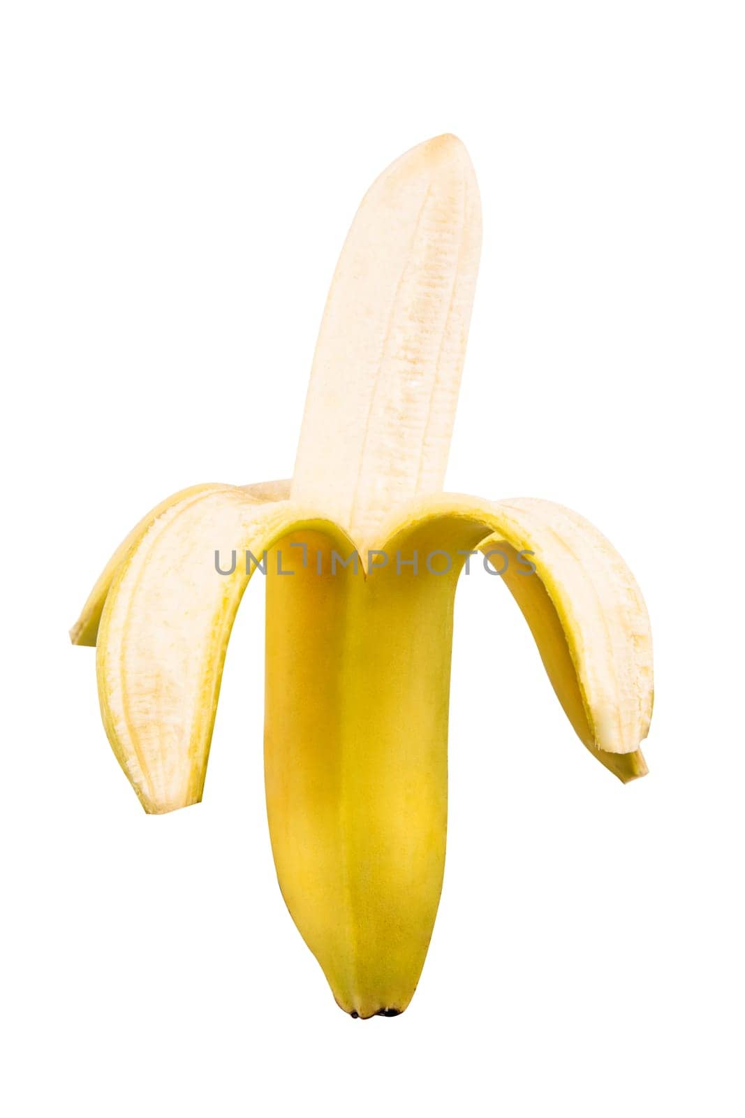 Peeled banana