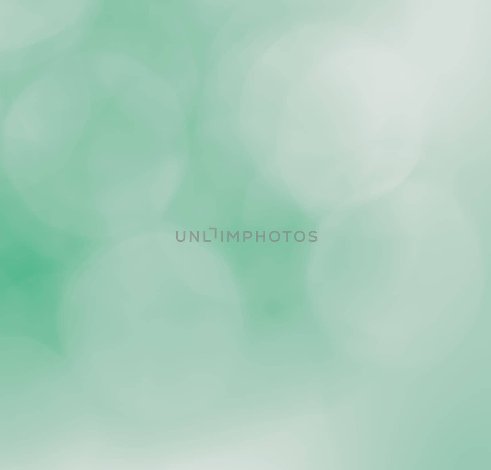 De-focused lights bokeh abstract on green background