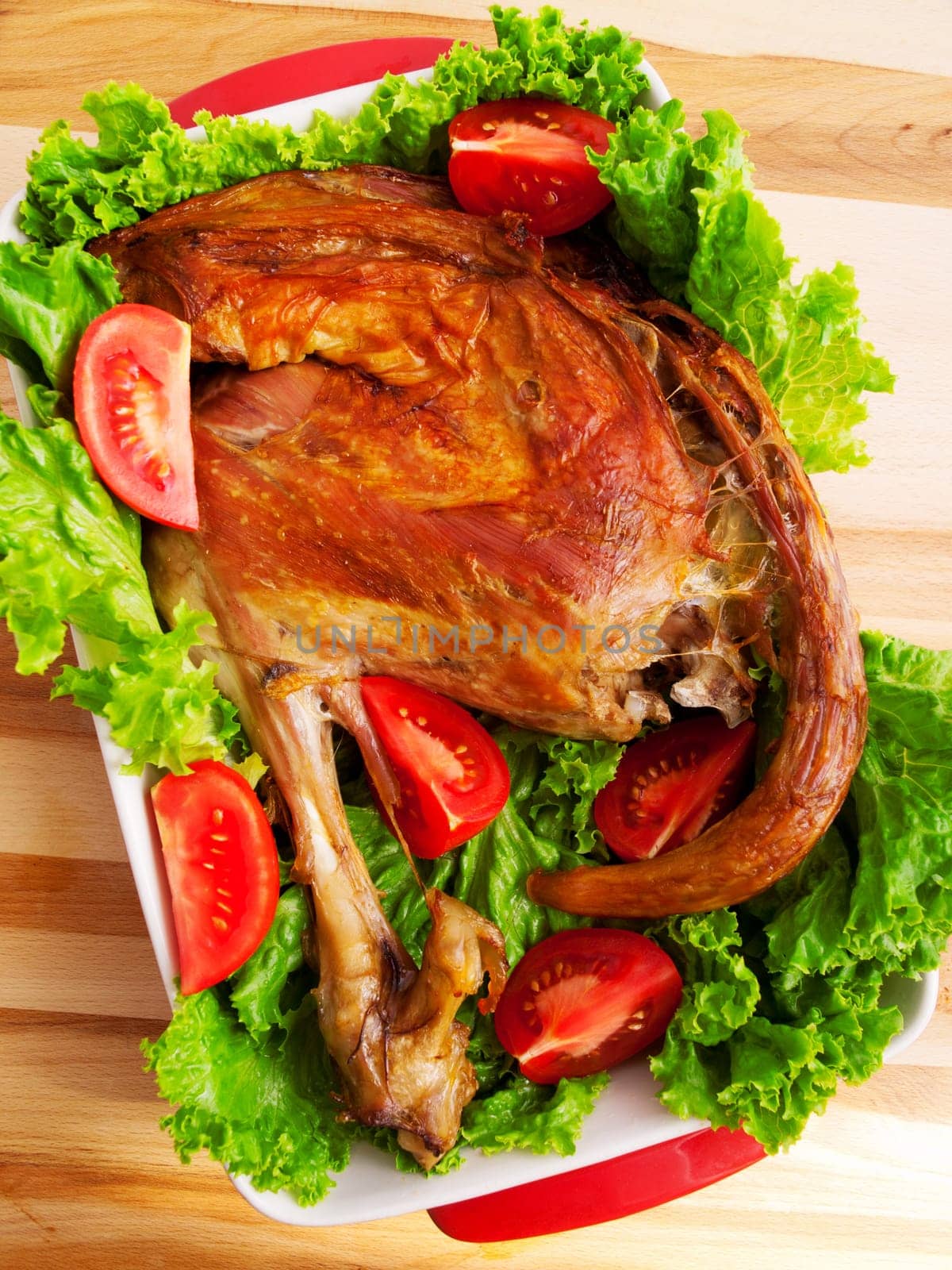 Baked lamb
