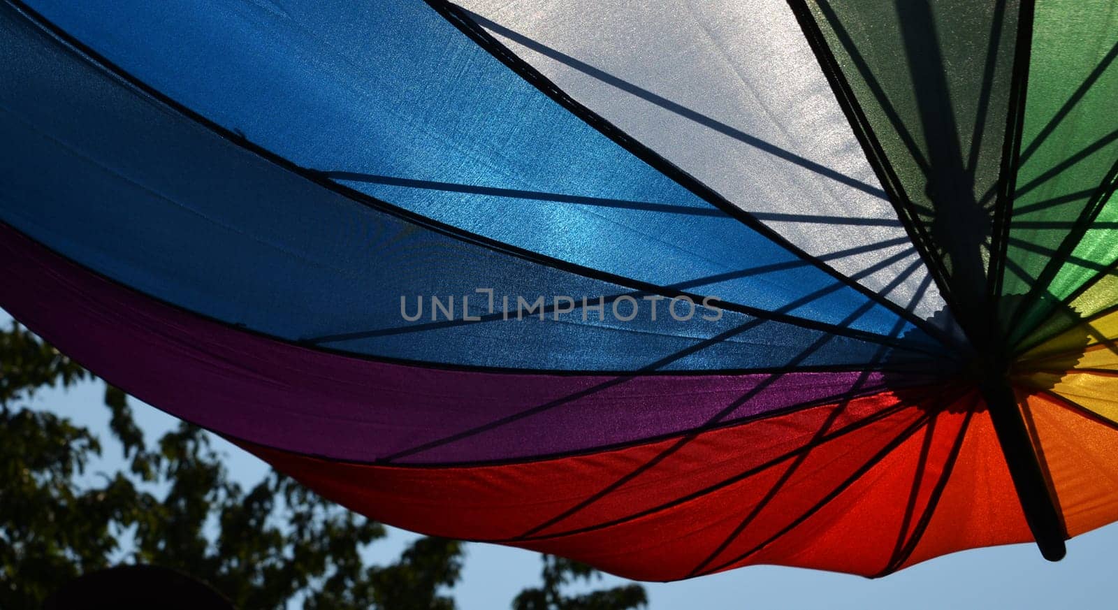 Parasol upside down